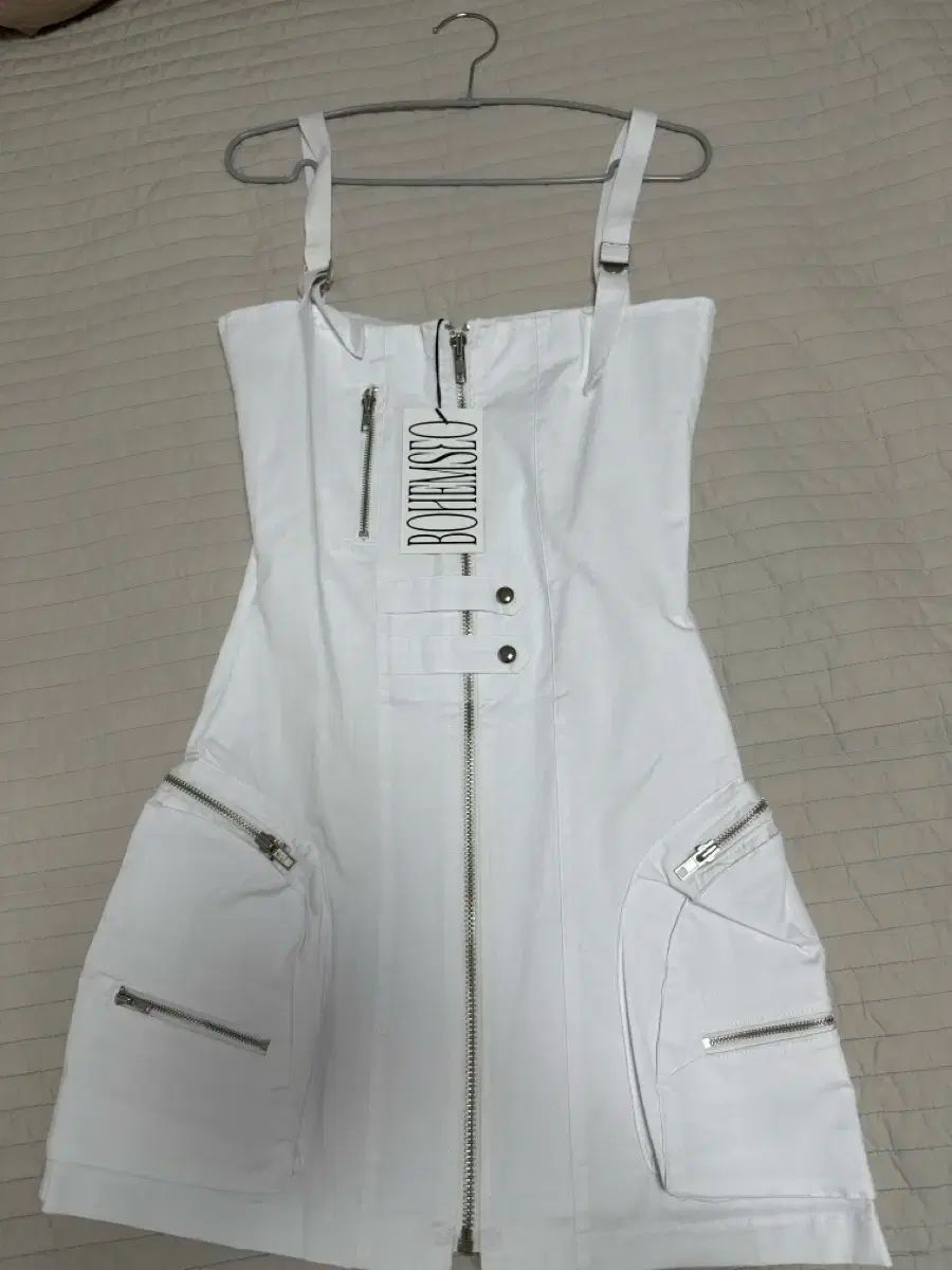 BOHEMSEO ボヘミアンソウル ヴィンテージ バイカー ONE PIECE 白