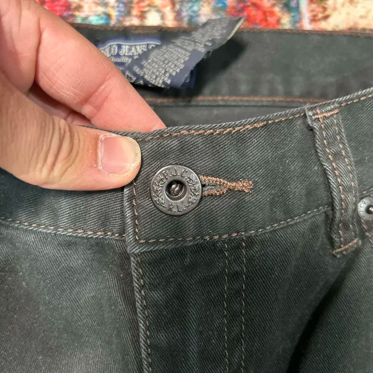  30 ポロ ジーンカンパニー ブーツカット ブラック デニムパンツ その他 デニム ジーンズ