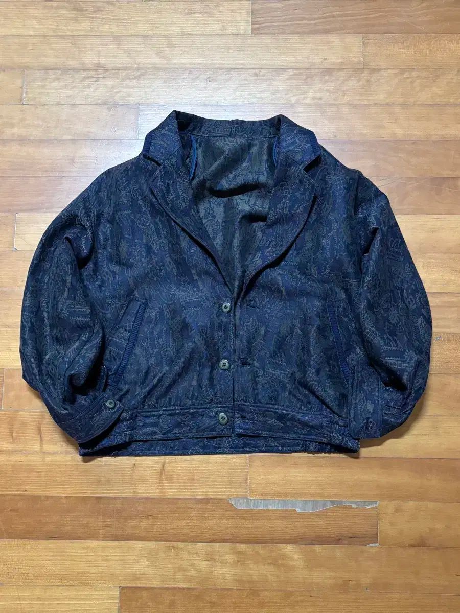 ysl wild pattern bomber cardigan L size