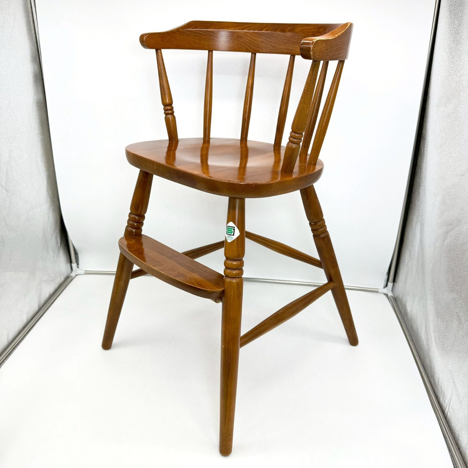 柏木工 オファー ベビーハイチェア アンティーク ベビーチェア 木製