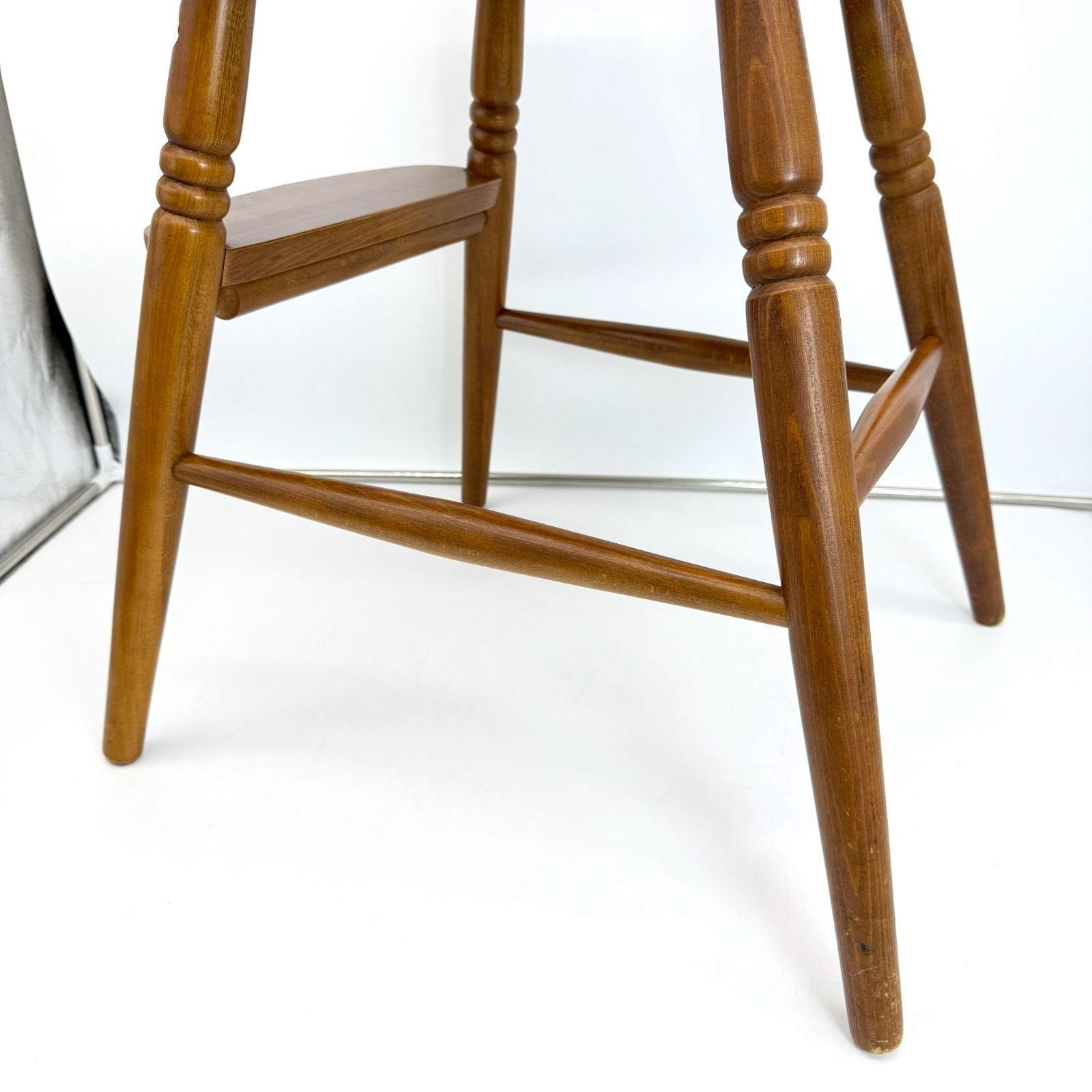 柏木工 オファー ベビーハイチェア アンティーク ベビーチェア 木製