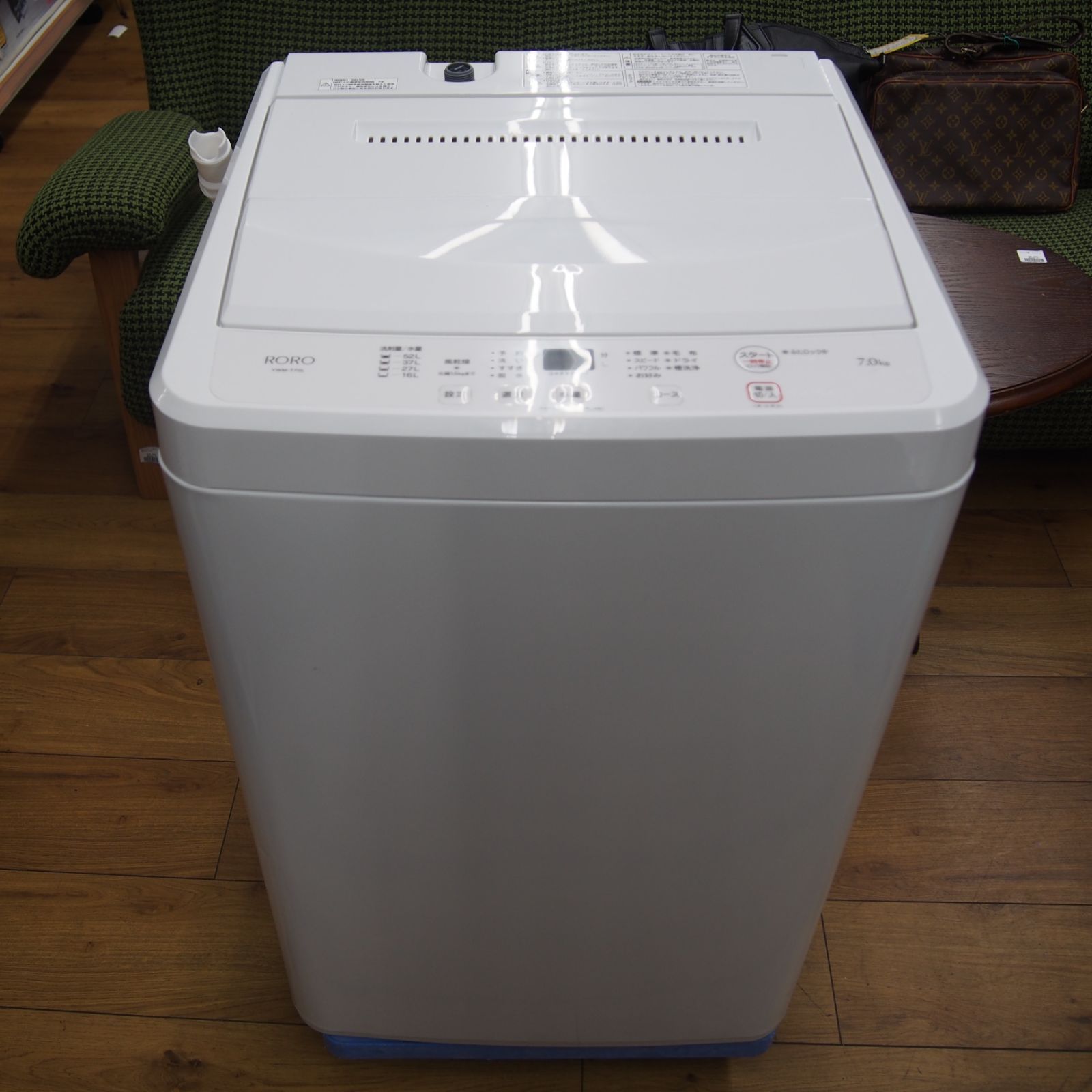 本州 ! 製 7 kg 洗濯機 ヤマダ RORO YWM T 70 L エキスパー