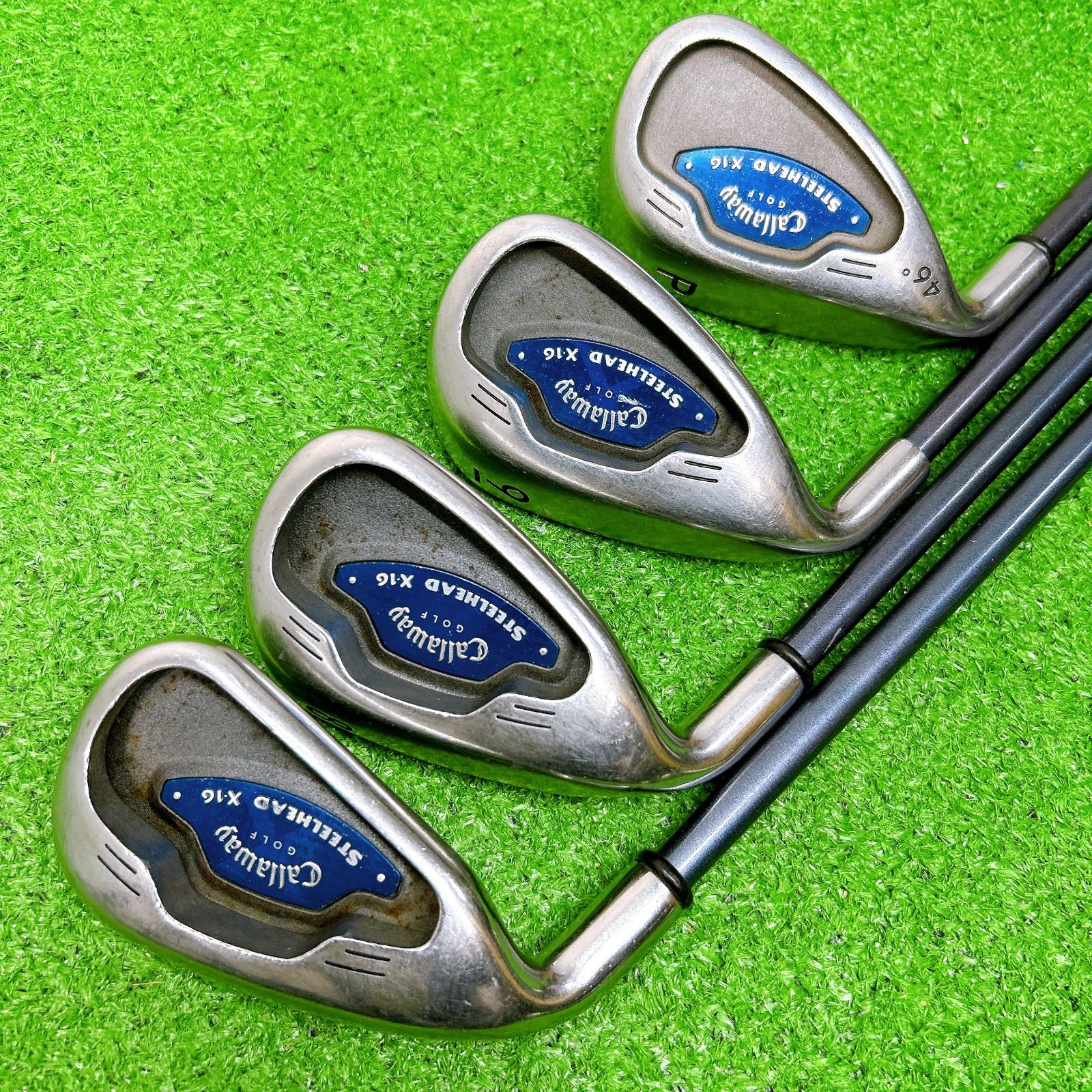 左利き レフティ】キャロウェイ スチールヘッド X-16 アイアンセット 8