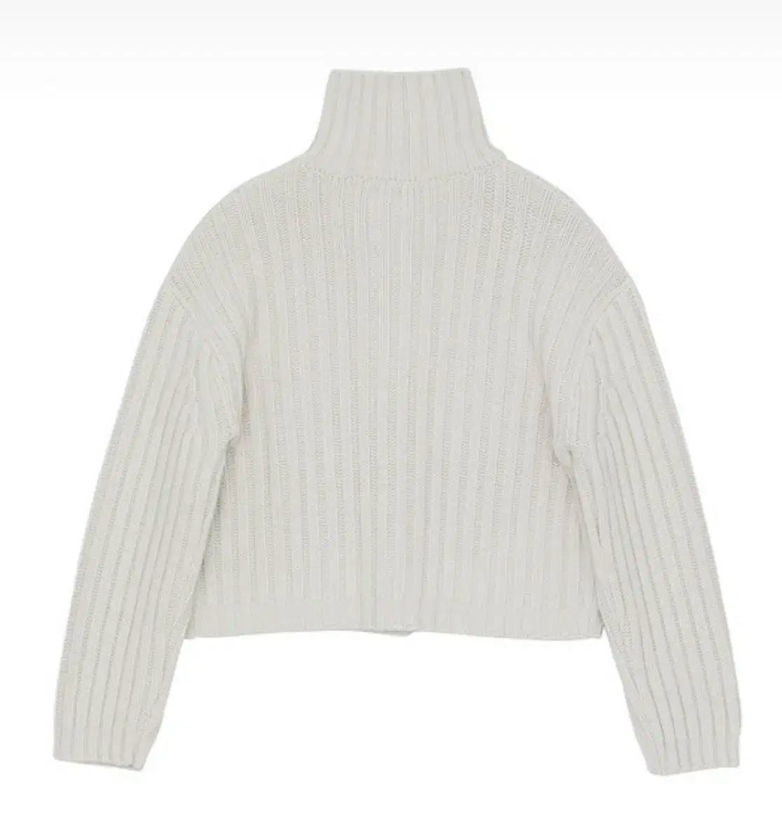 Moia モイア タートルネックカーディガン オートミール GINKGOPHARMACY_COM