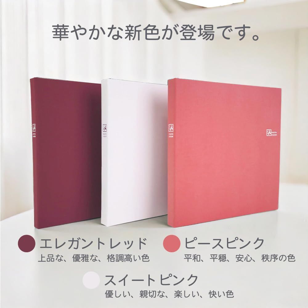 新品 【限定カラー】ナカバヤシ ポケットアルバム セラピーカラー