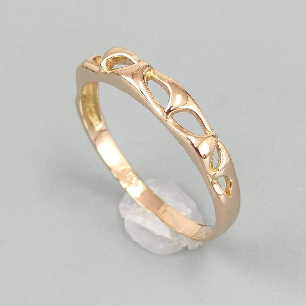 18金 K18 デザインリング 1.39ｇ 13号 D440