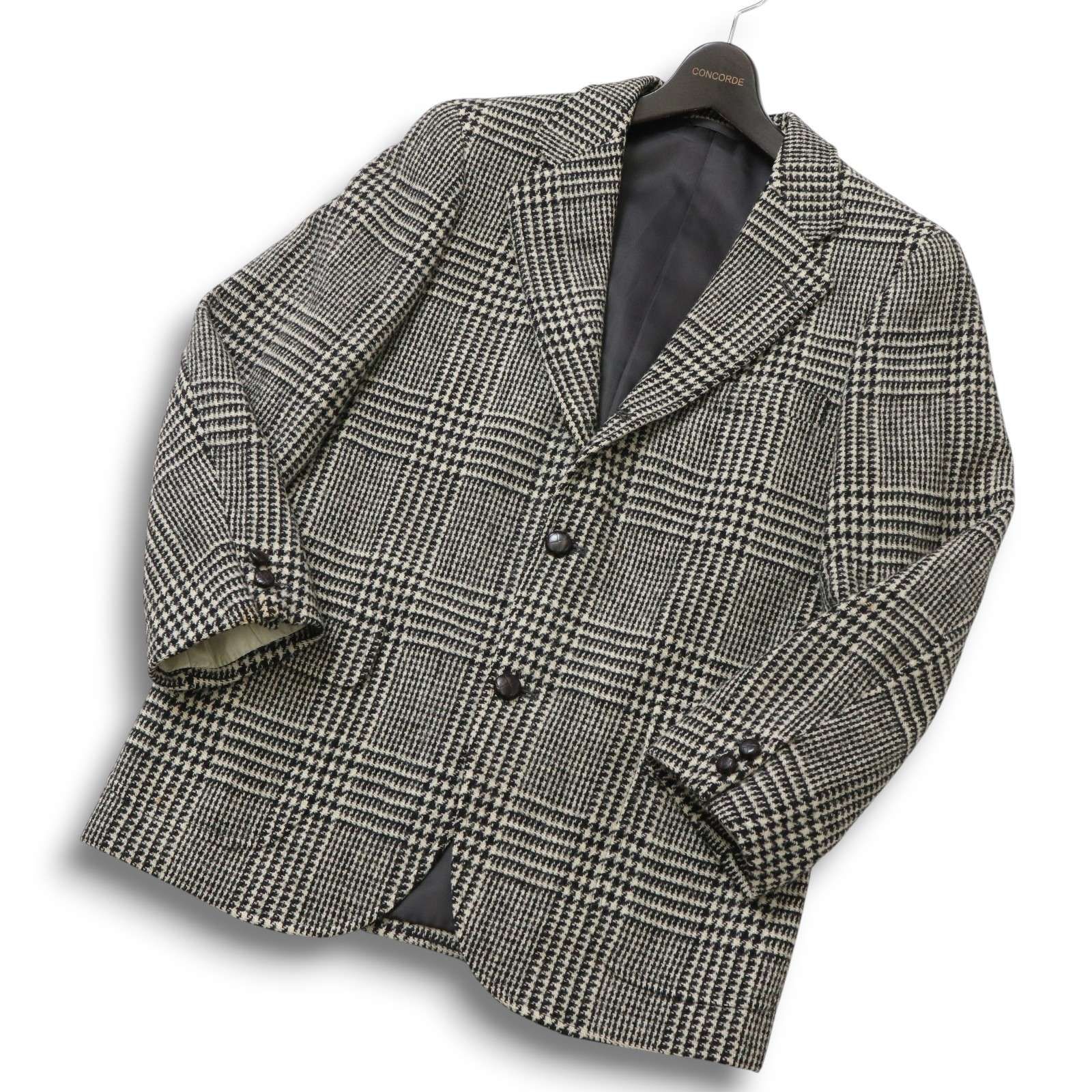 NEWYORKER Legend ニューヨーカー × ハリスツイード☆ ツイード グレン