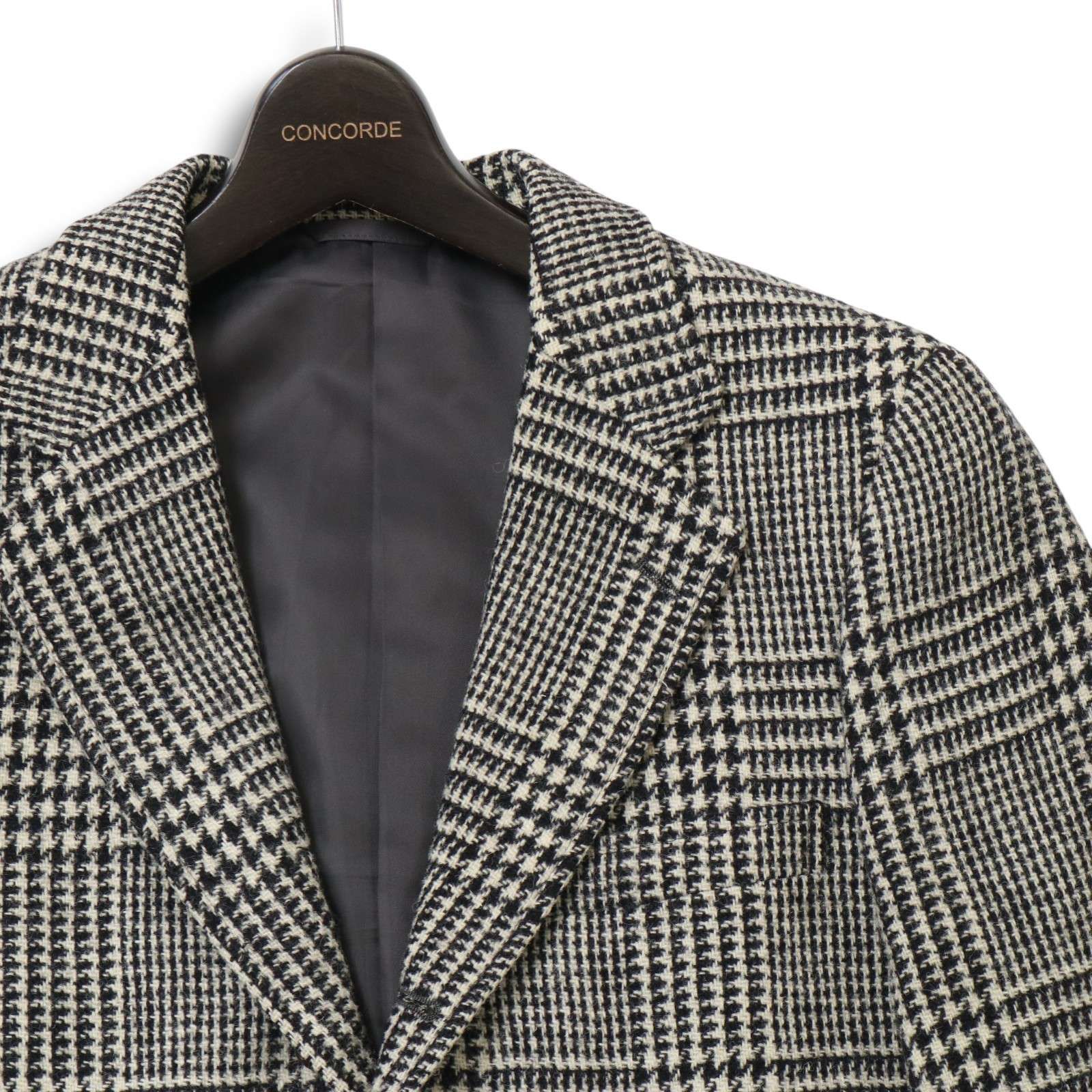 【ハリスツイード】NEW YORKER Legend　テーラード　M　秋冬 NEWYORKER Legend ニューヨーカー × ハリスツイード☆ ツイード グレン