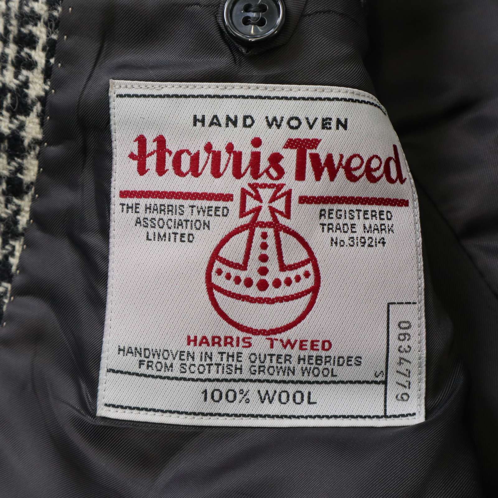 NEWYORKER Legend ニューヨーカー × ハリスツイード☆ ツイード グレン