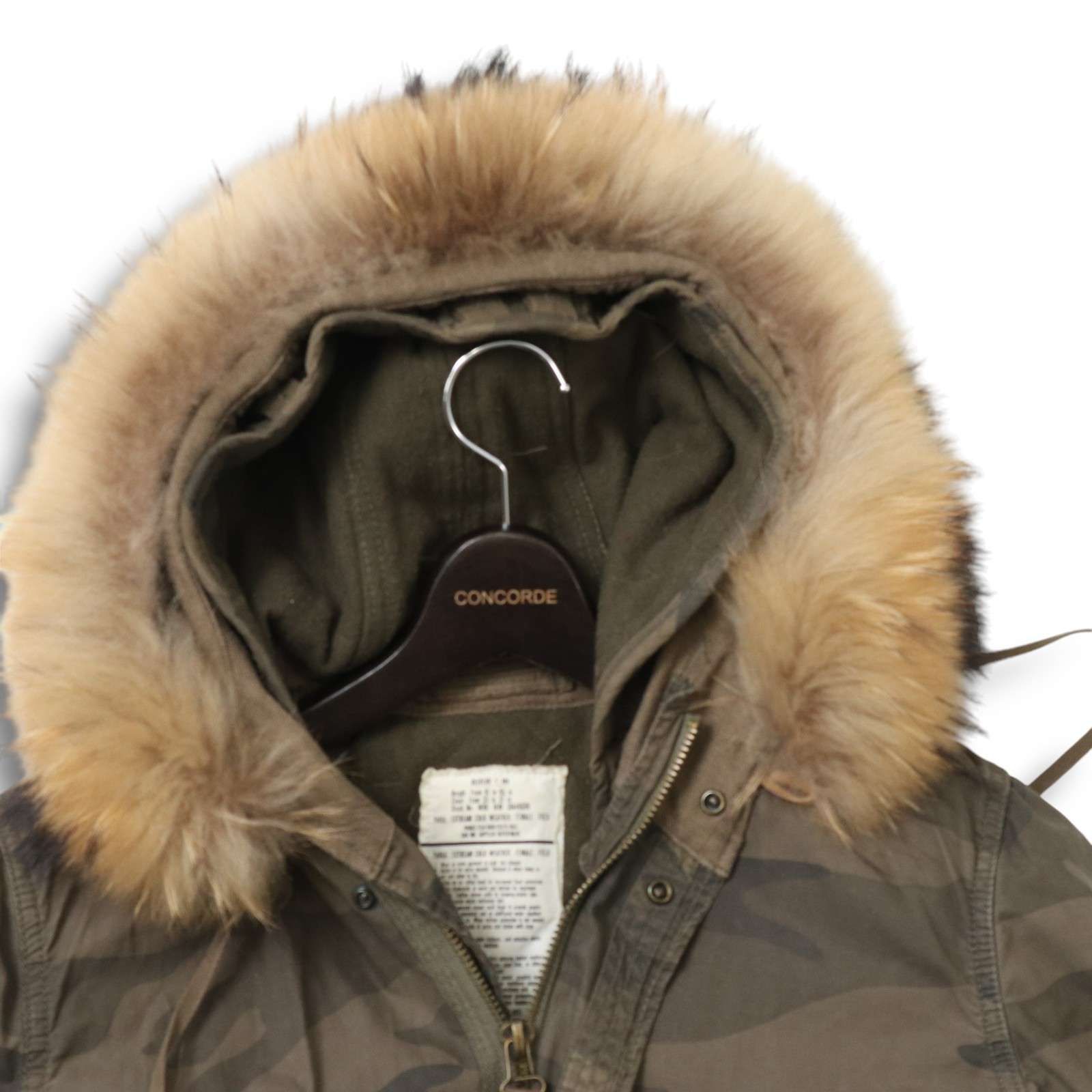 goa ゴア 秋冬 リアル ファー♪ 迷彩 カモフラ柄 ライナー付き