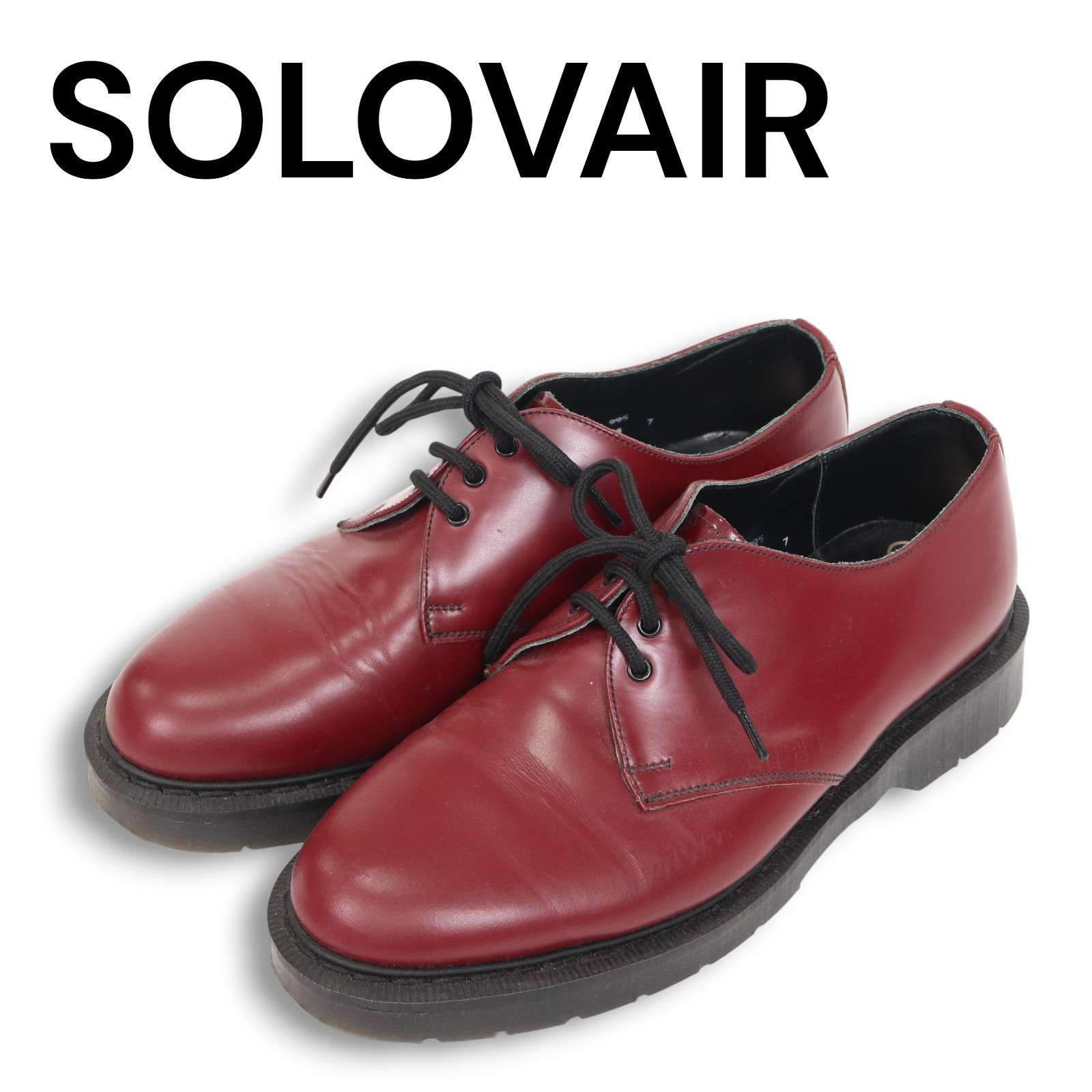 SOLOVAIR ソロヴェアー Exclusive for 2143☆ 3 EYELET GIBSON レザー