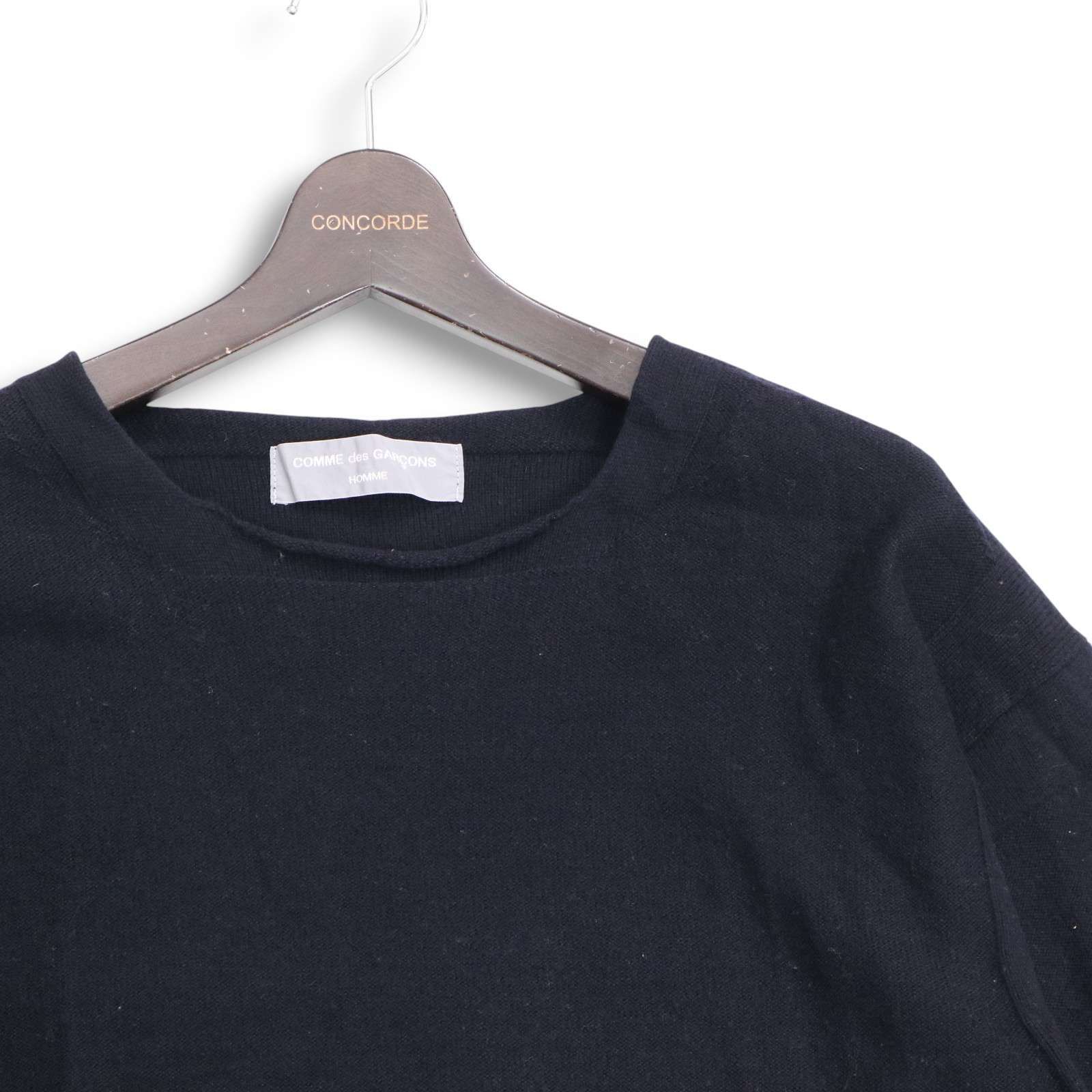 コムデギャルソン　バイカラー　ウールニット　AD2001 コムデギャルソン バイカラー ウールニット AD2001 00s AD2001☆ COMME