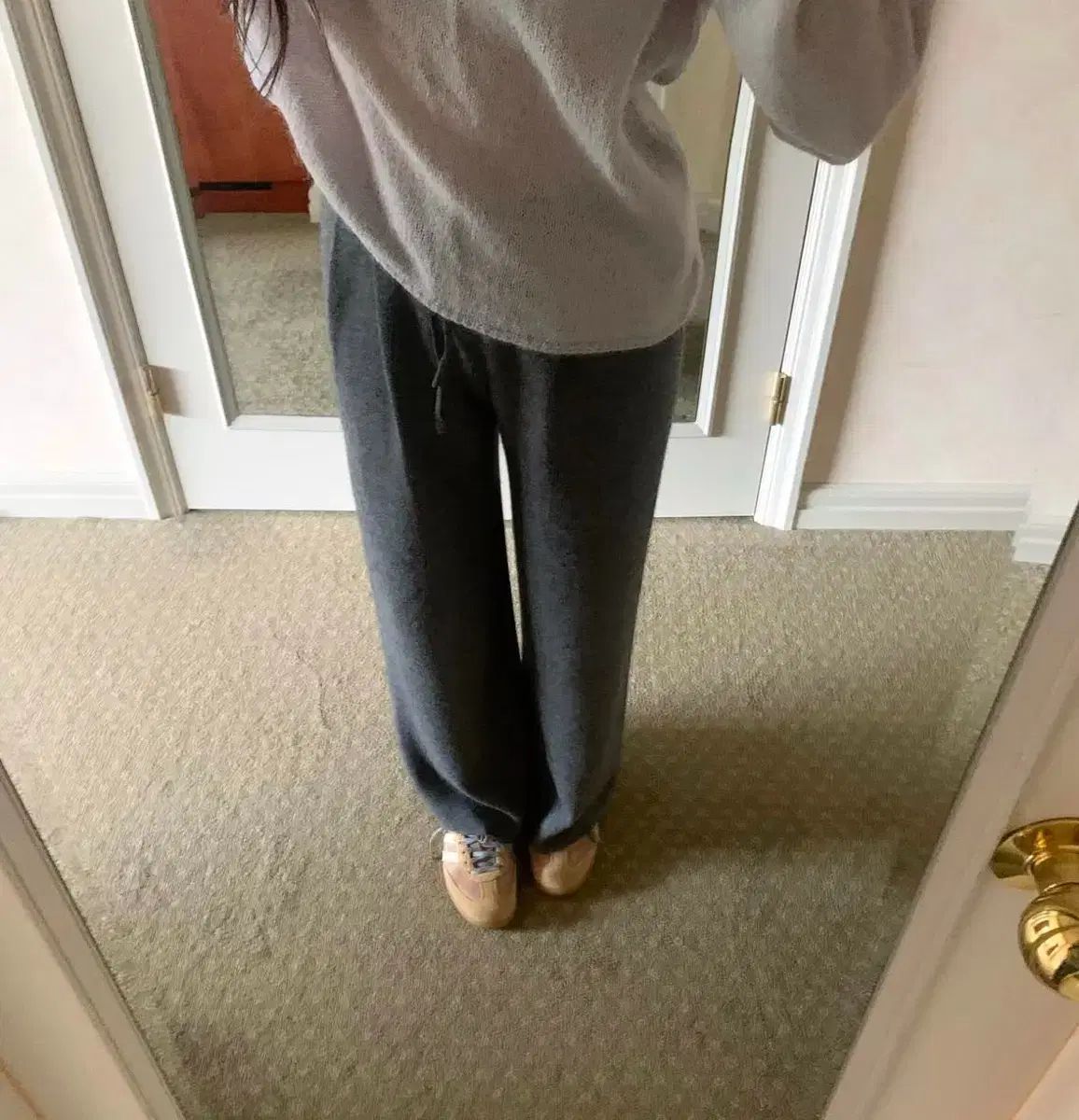 レヤ麻マーケット ローロ ニットパンツ