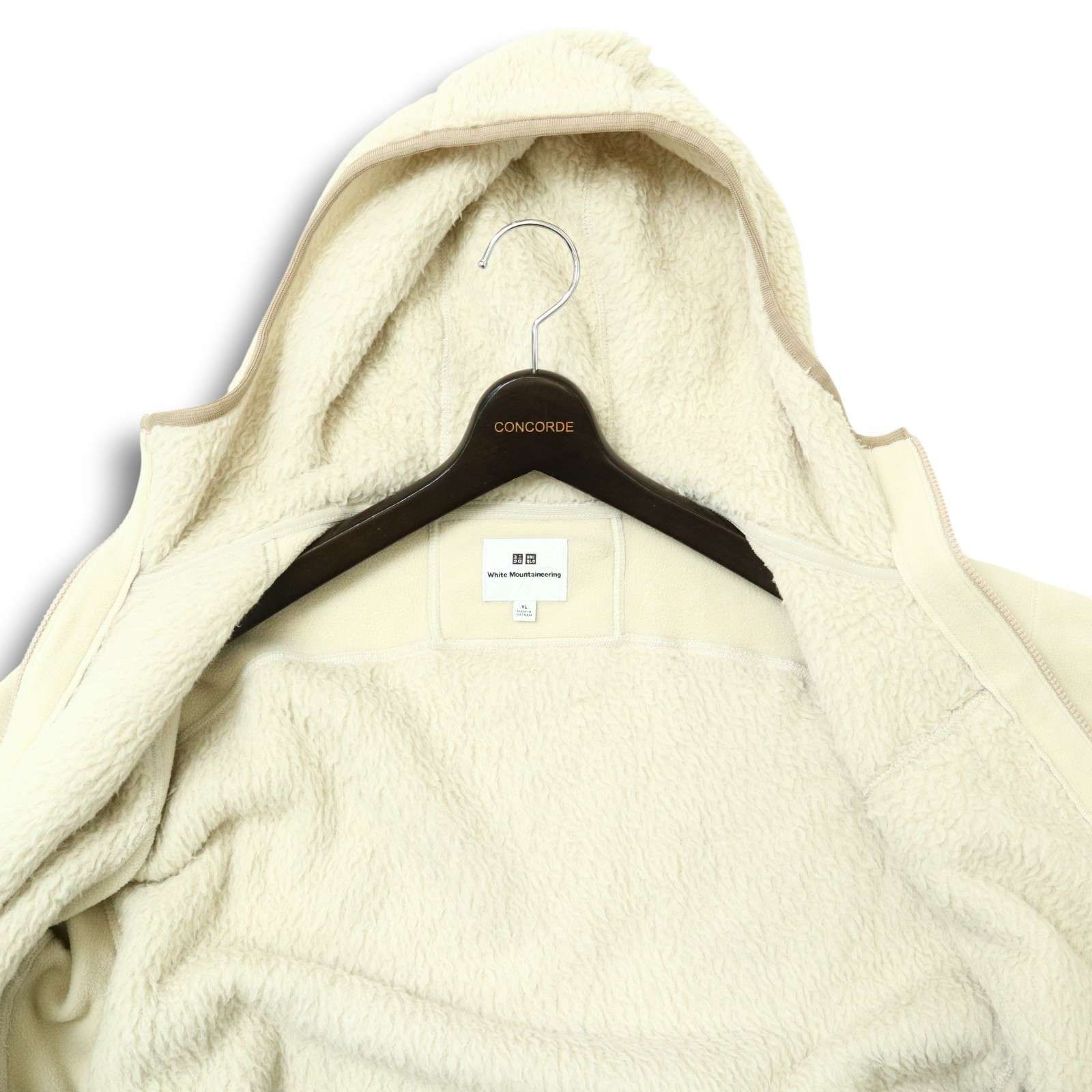 White Mountaineering 23AW フリース ハーフジップ 美品 White 