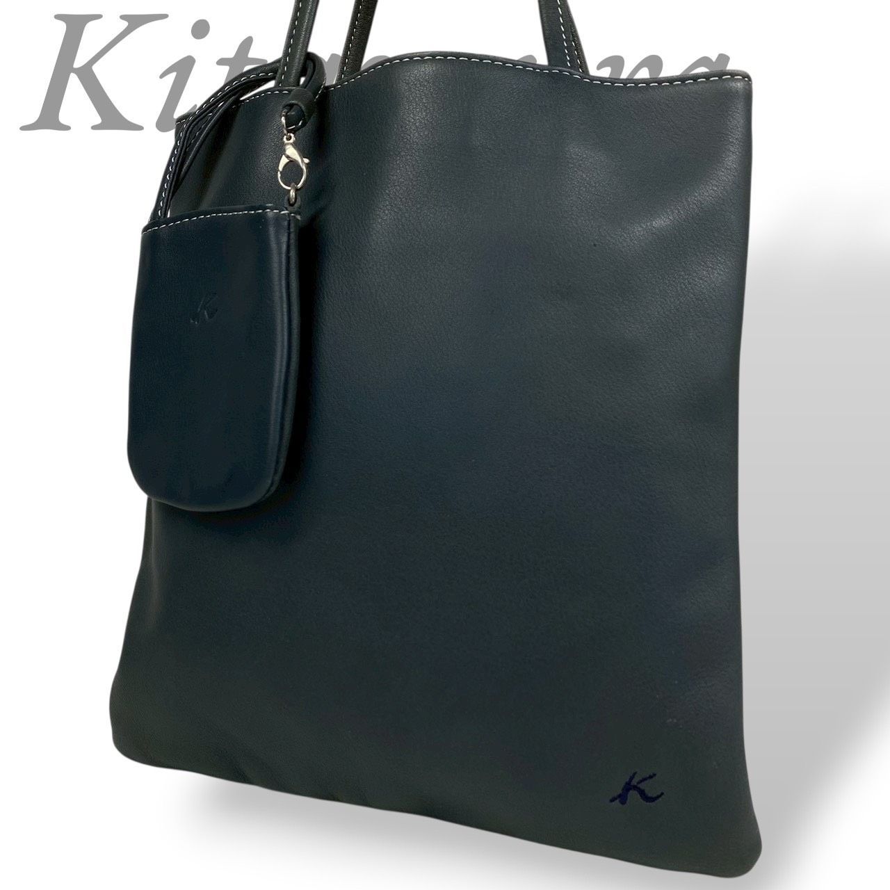 B4085】 Kitamura キタムラ トートバッグ ハンドバッグ レザー
