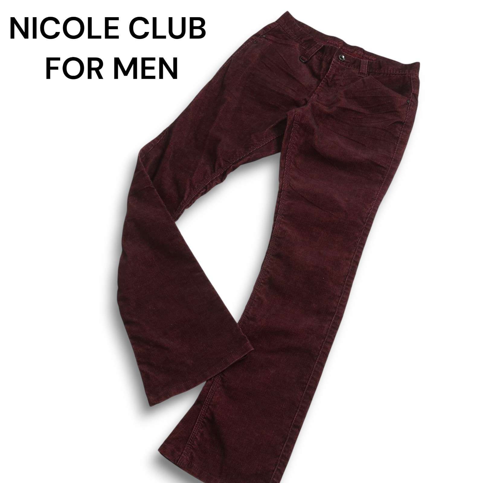 NICOLE CLUB FOR MEN（ニコルクラブフォーメン） パンツ カルゼ 