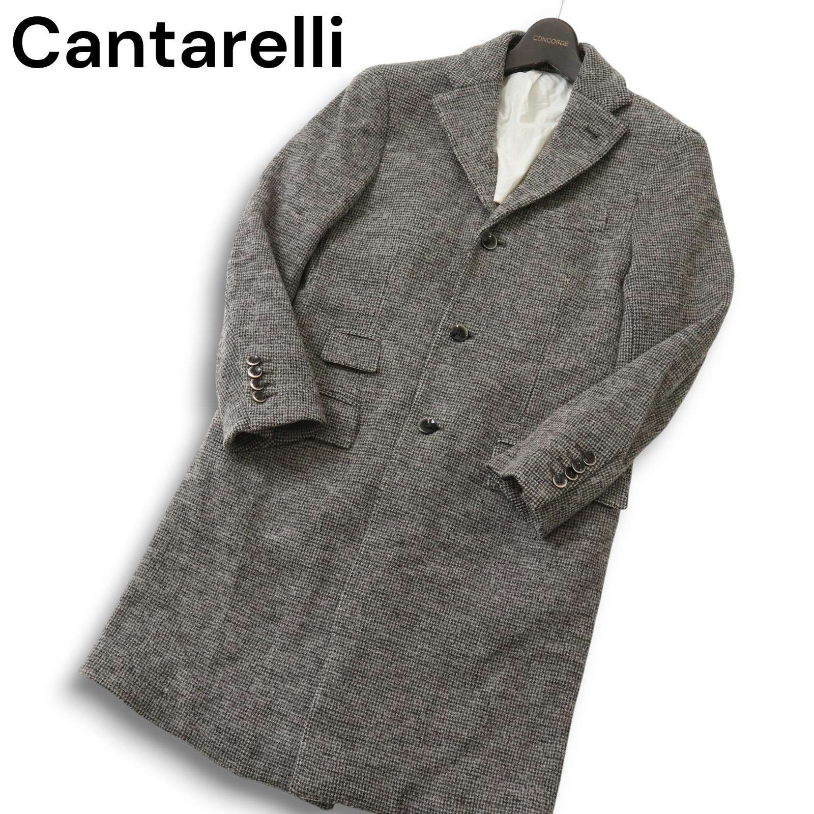 イタリア製☆ Cantarelli カンタレリ 秋冬 ウール100％ 千鳥柄