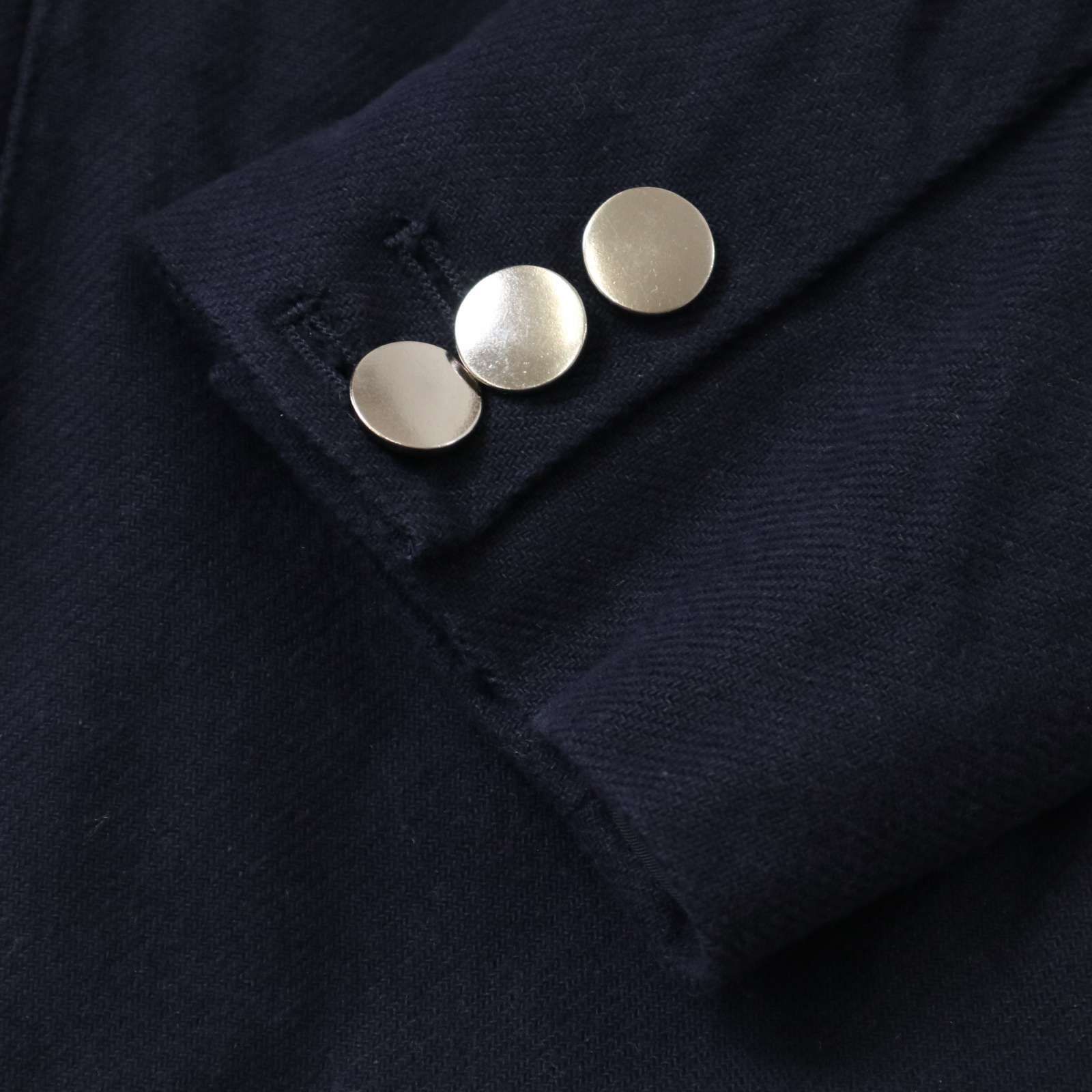 TOMMY トミー ヒルフィガー ワッペン☆ 銀ボタン 裏地レオパード