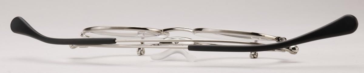 ホビージャパン ホビーグラススリム スクエア クロームシルバー 1.8倍 ホビー用ツール HJ-2402-1