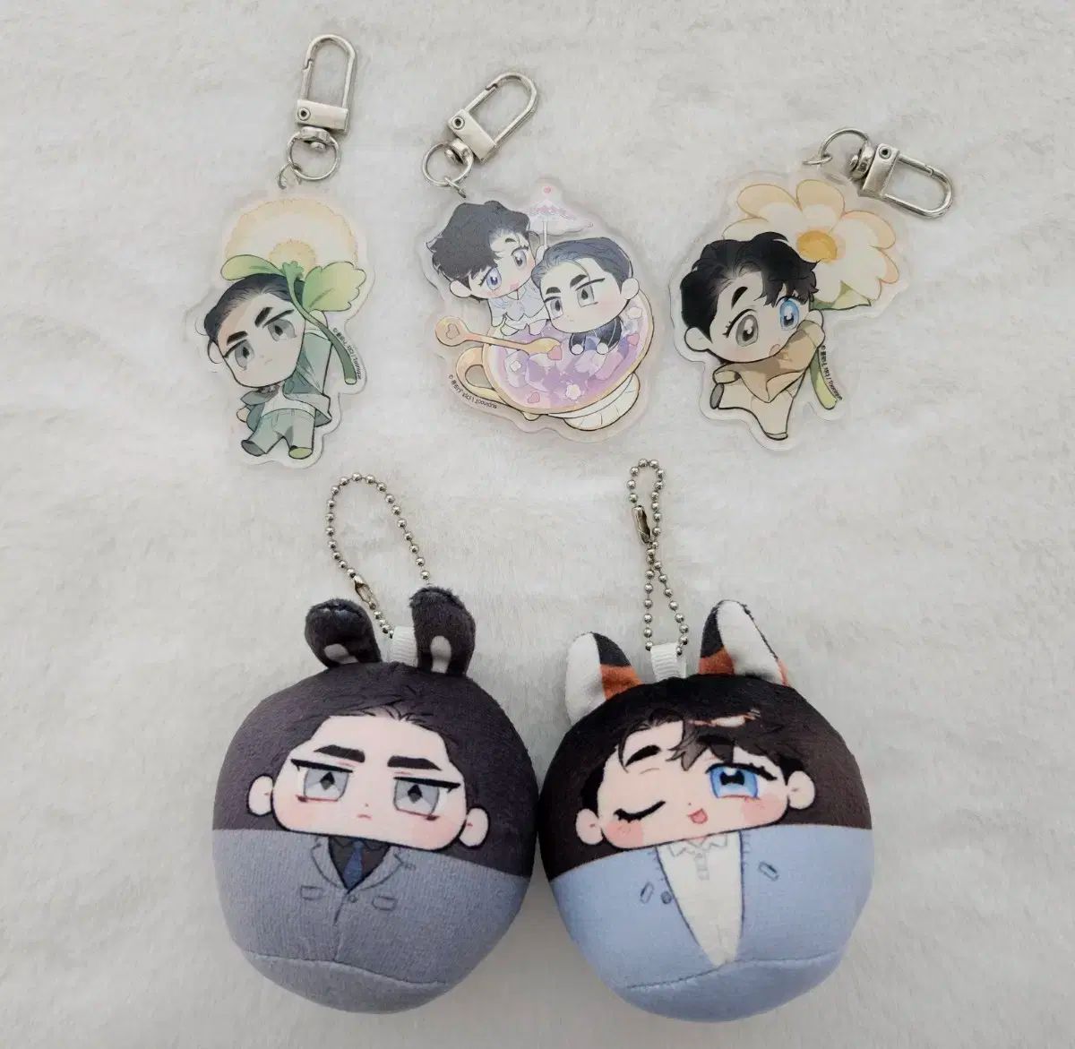 ディファインダーリレイションシップ ディーティーアール トゥニーク 団子 ぬいぐるみ ぬい アクリルキーホルダー