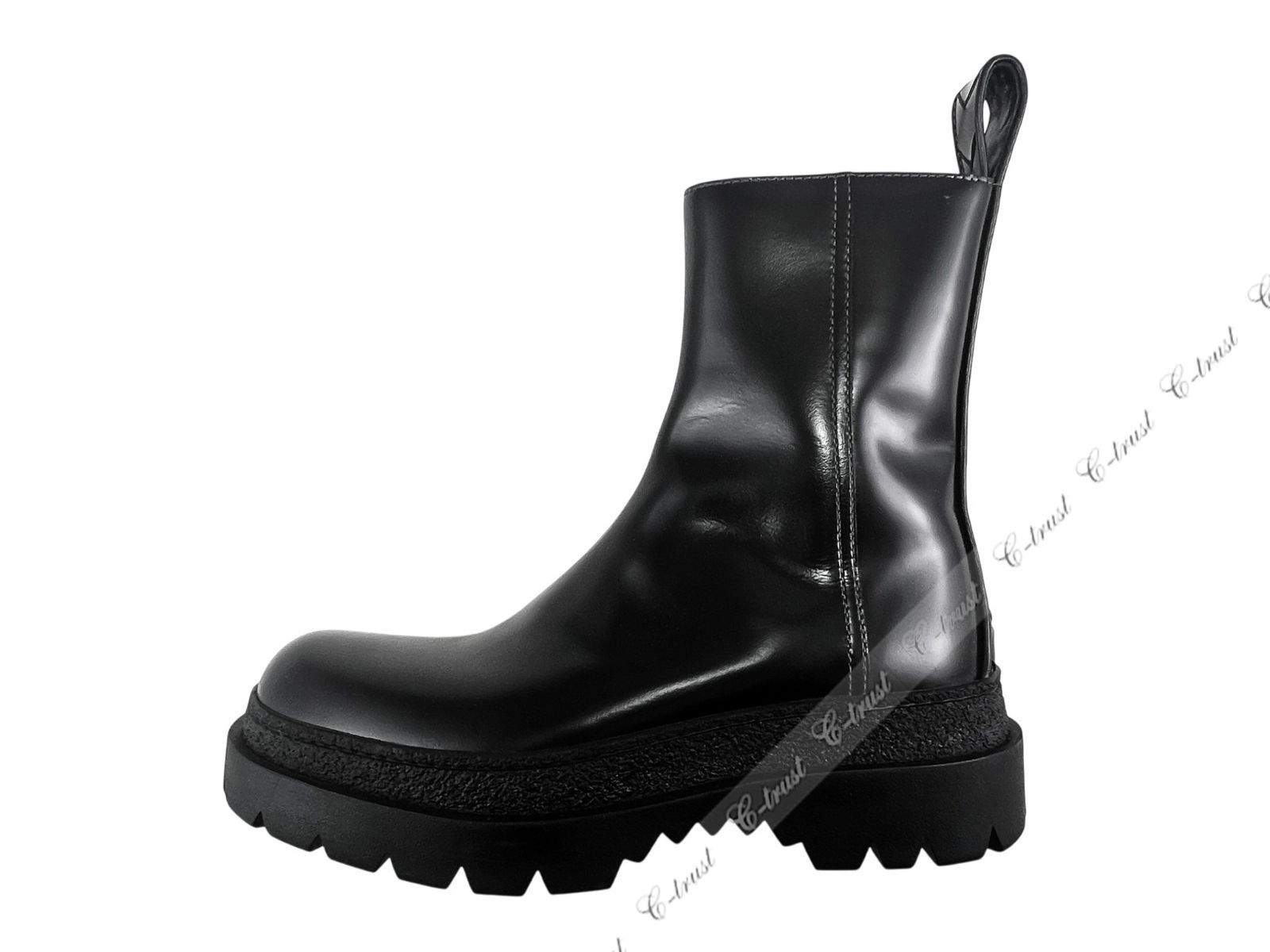 BOTTEGA VENETA ボッテガ ヴェネタ ハイカット ブーツ HIGHWAY ANKLE BOOTS シューズ イントレ イタリア製 1000 ブラック L946-41