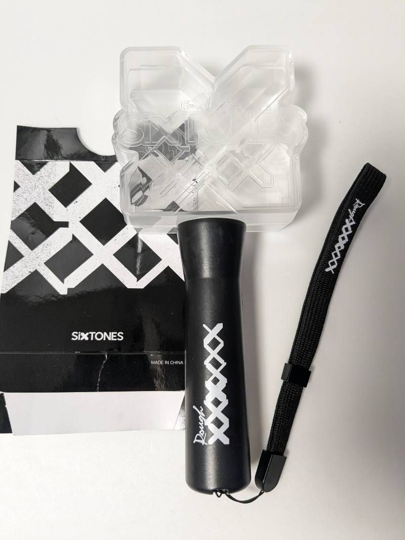 SixTONES ペンライト 3本セット Rough xxxxxx / Track ONE IMPACT / on