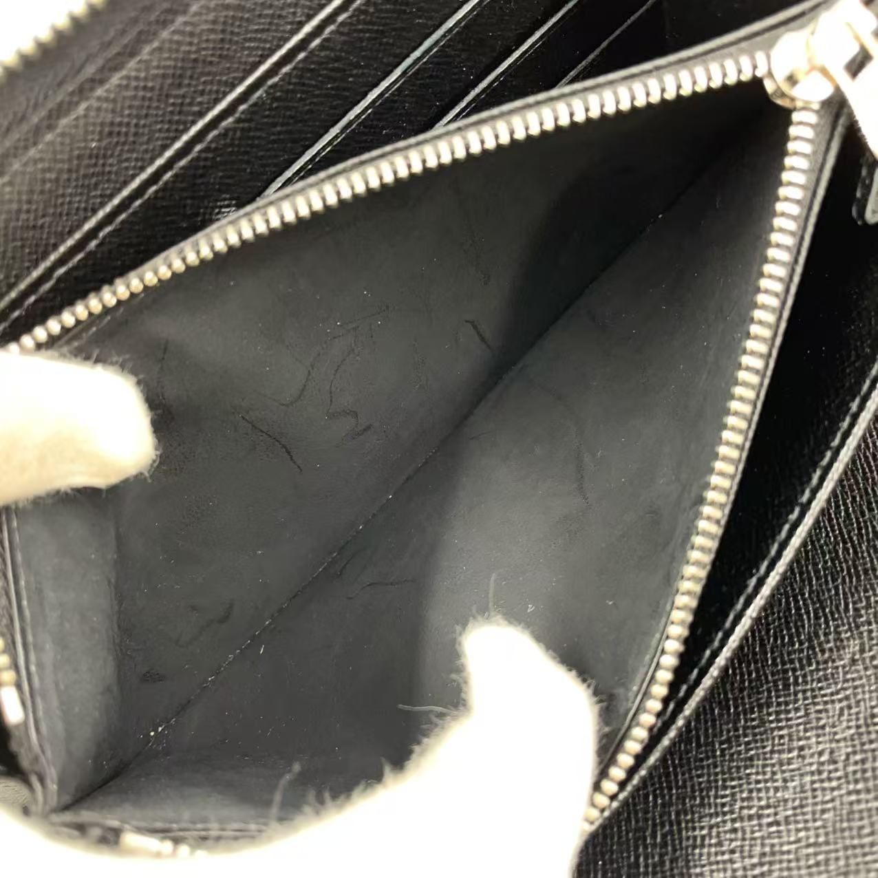 LOUIS VUITTON ジッピーオーガナイザー ダミエグラフィット ダミエグラ