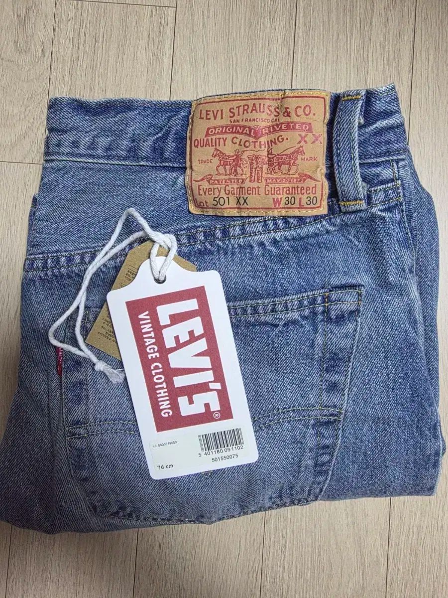 リーバイス LVC 55501 ブラック blackjack 30 30