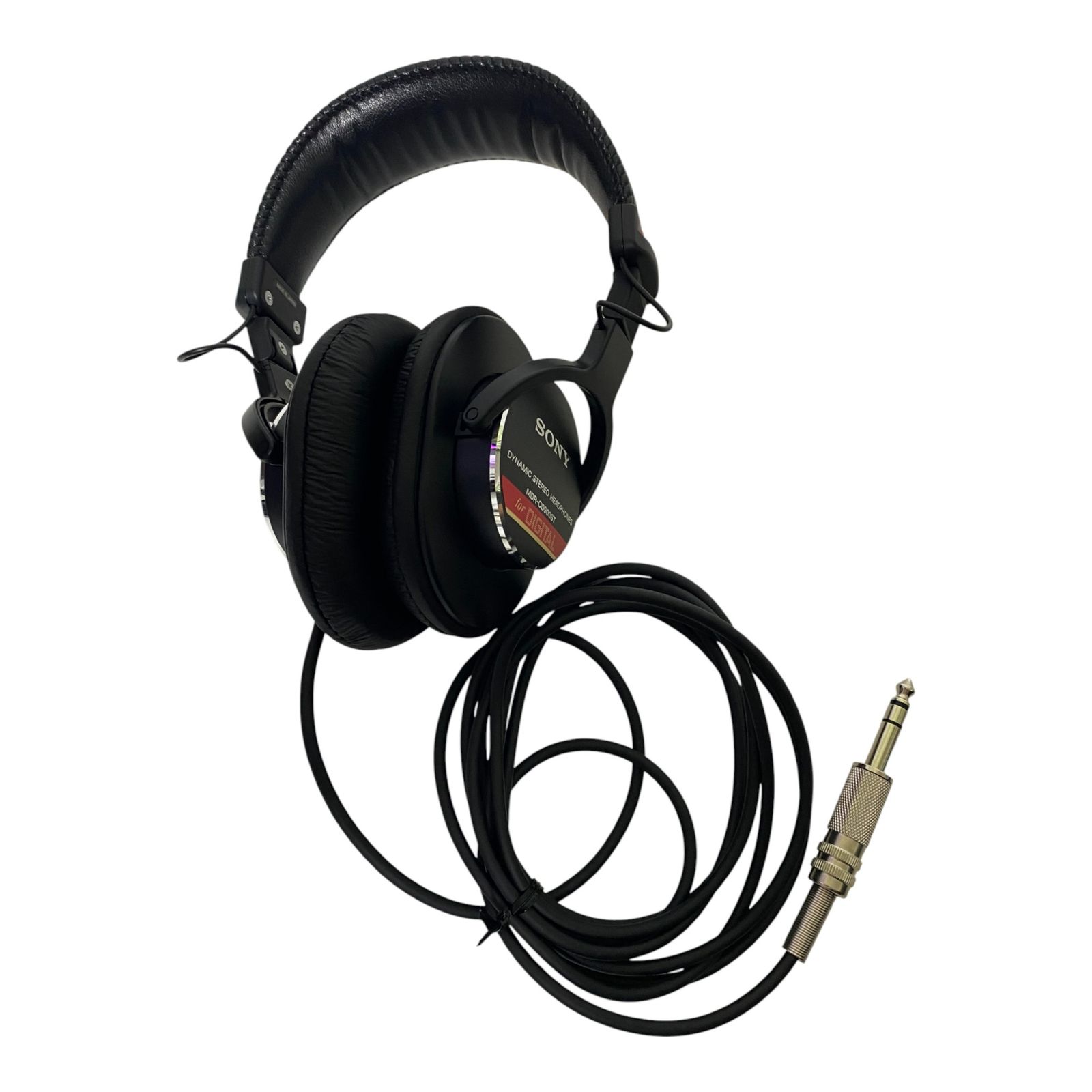 ◯ ソニー SONY 密閉型スタジオモニターヘッドホン MDR-CD900ST ブラック 耐久性 安定性 1100-2793