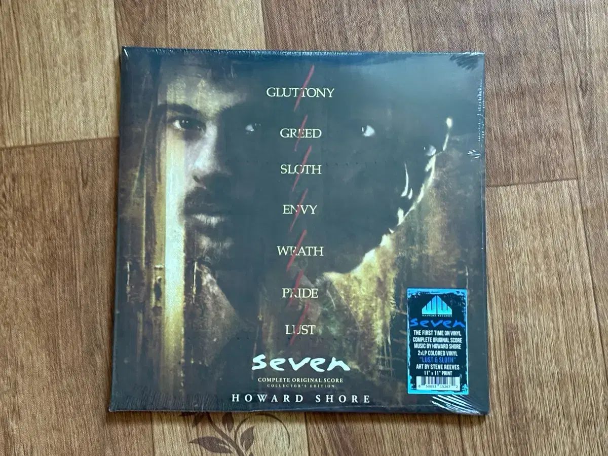 デビッド ピンチャー ブラッド フィート Seven ost LP バン