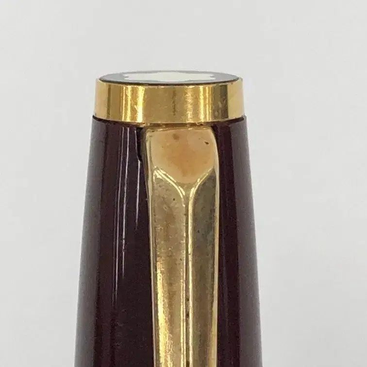 MONT BLANC モンブラン 万年筆 バーガンディ ゴールド クリップ
