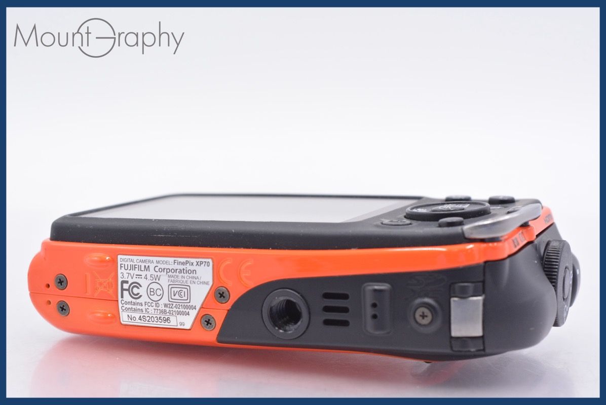 富士フィルム FUJIFILM FinePix XP70 5x バッテリー付属 ☆完動☆同梱