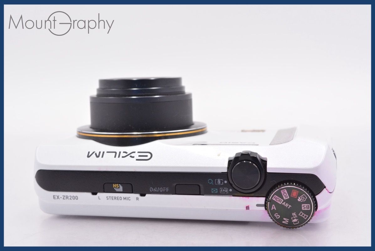 ★超美品★カシオ EXILIM EX-ZR200 箱あり #20696 ☆特別特価☆ カシオ CASIO EXILIM EX-ZR200 12.5x 同梱可 #mj6348