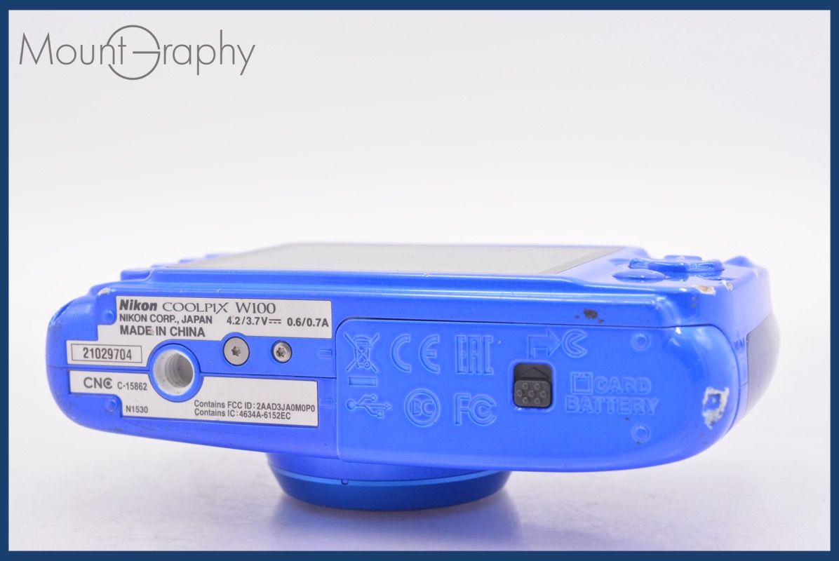 ニコン Nikon COOLPIX W100 3x バッテリー付属 ☆完動☆同梱可 節約