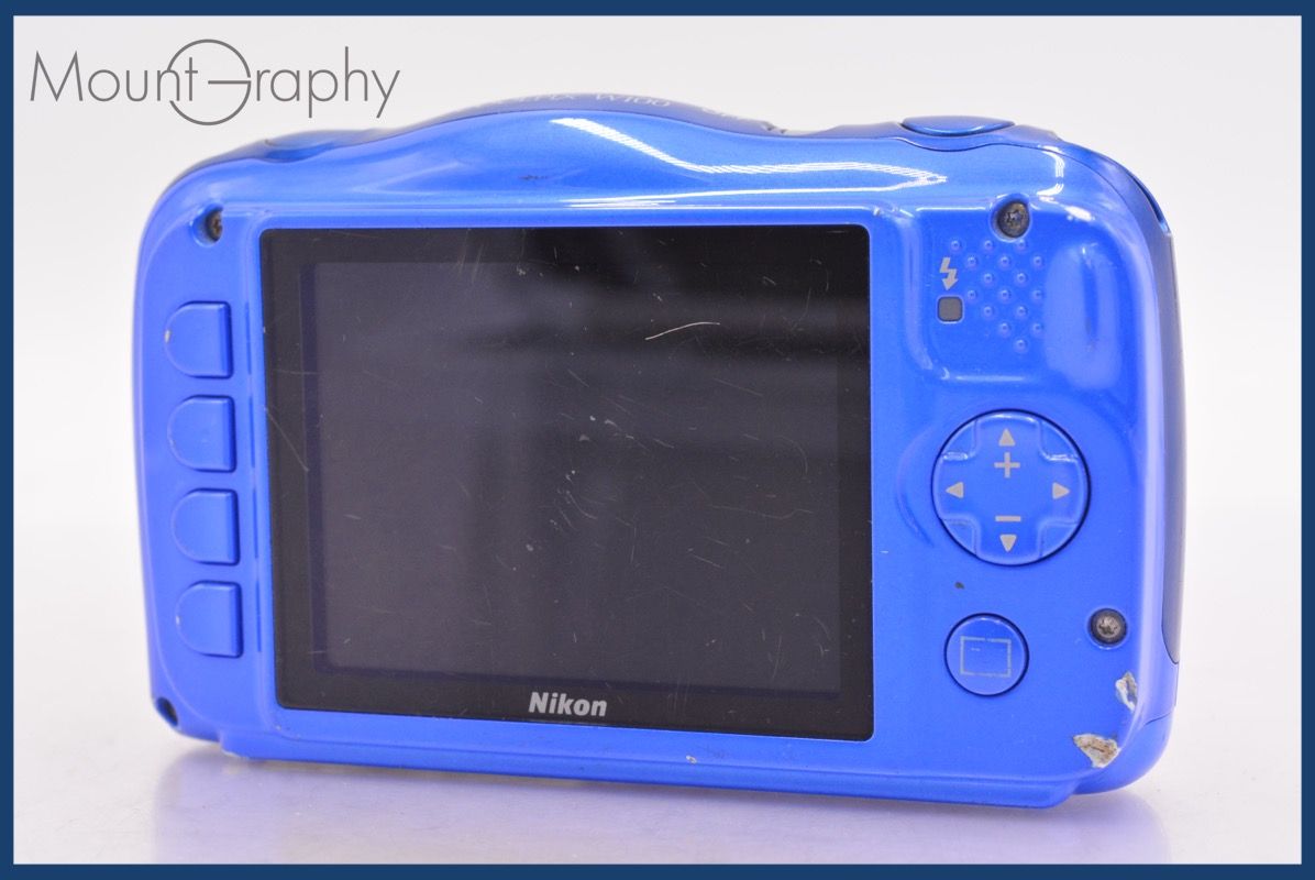 ニコン Nikon COOLPIX W100 3x バッテリー付属 ☆完動☆同梱可 節約