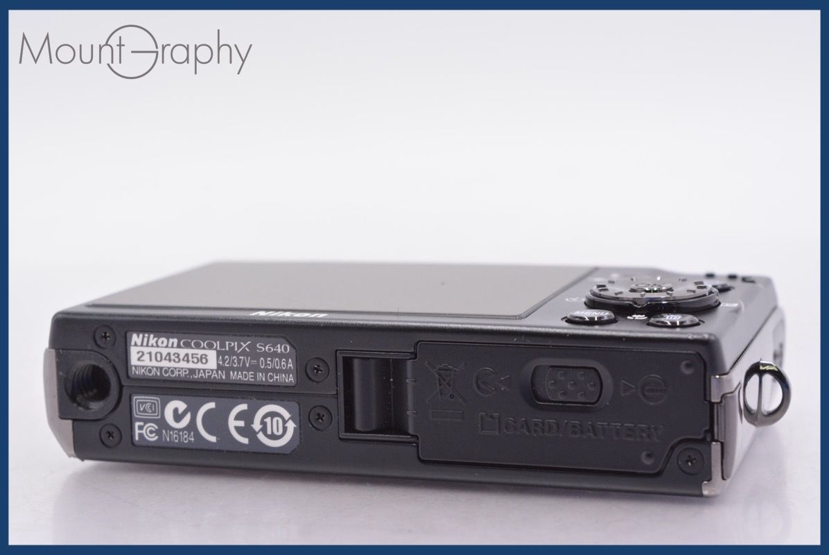 ニコン Nikon COOLPIX S640 5x バッテリー付属 同梱無料 #yk6308 ニコン Nikon COOLPIX S640 5x バッテリー付属 同梱無料 #yk6308