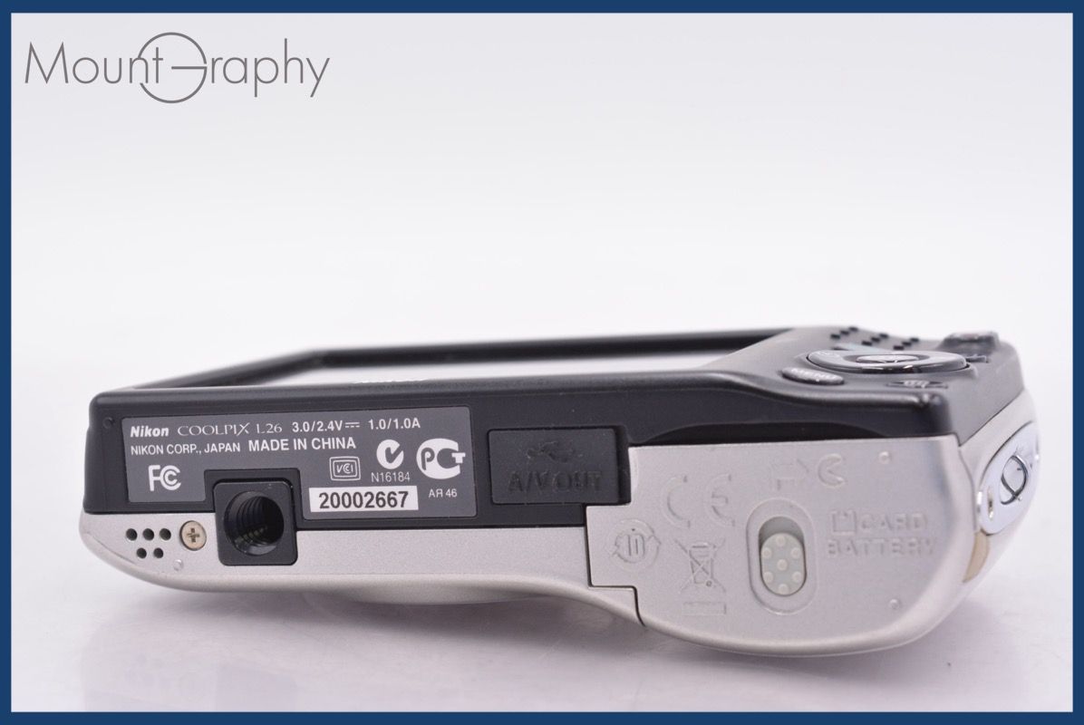 ニコン Nikon COOLPIX L26 5x 単三電池仕様 ☆完動☆同梱可
