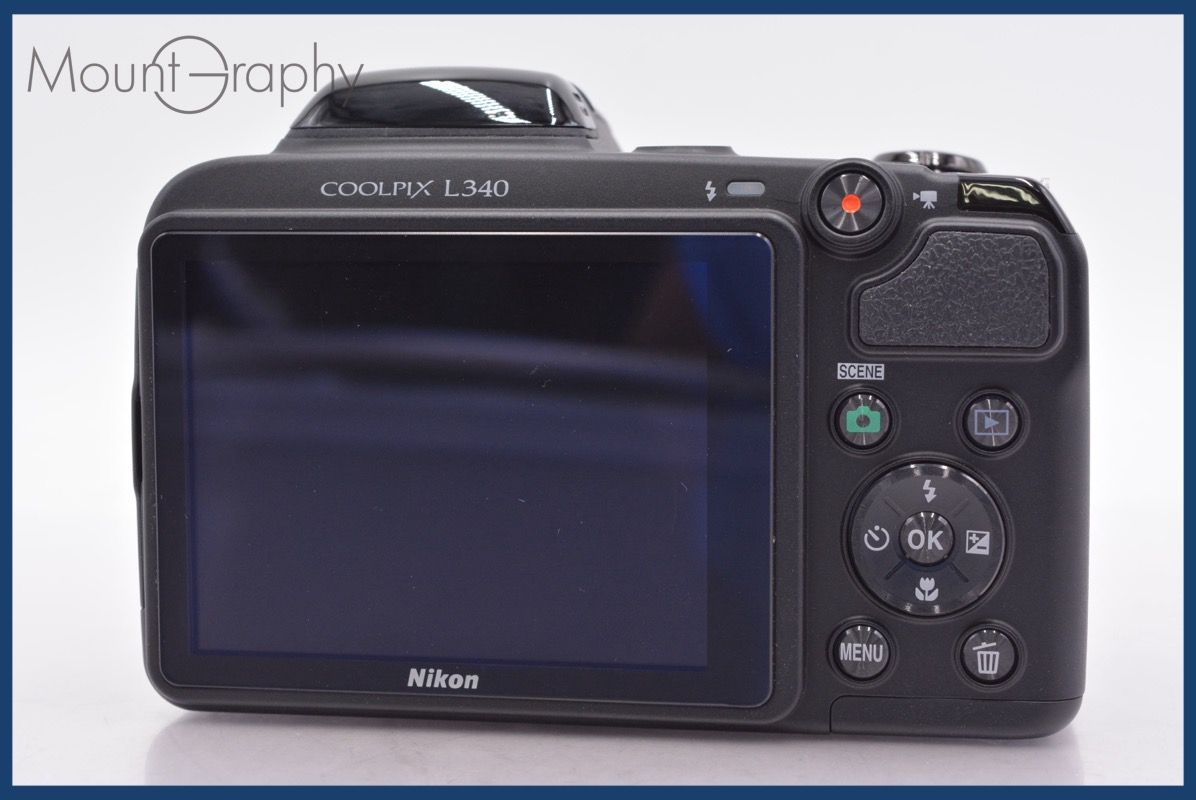ニコン Nikon COOLPIX L340 28x 単三電池仕様 前キャップ付 ★完動★同梱可 #mj6425 ニコン Nikon COOLPIX L340 28x 単三電池仕様 前キャップ付 ☆完動☆同