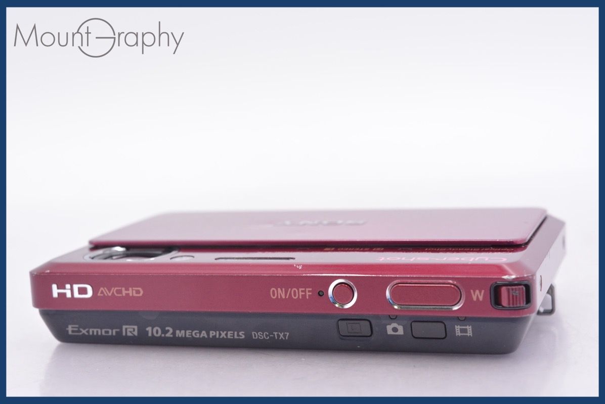 ソニー SONY Cyber-shot DSC-TX7 4x 取扱説明書付属 ☆完動☆同梱可