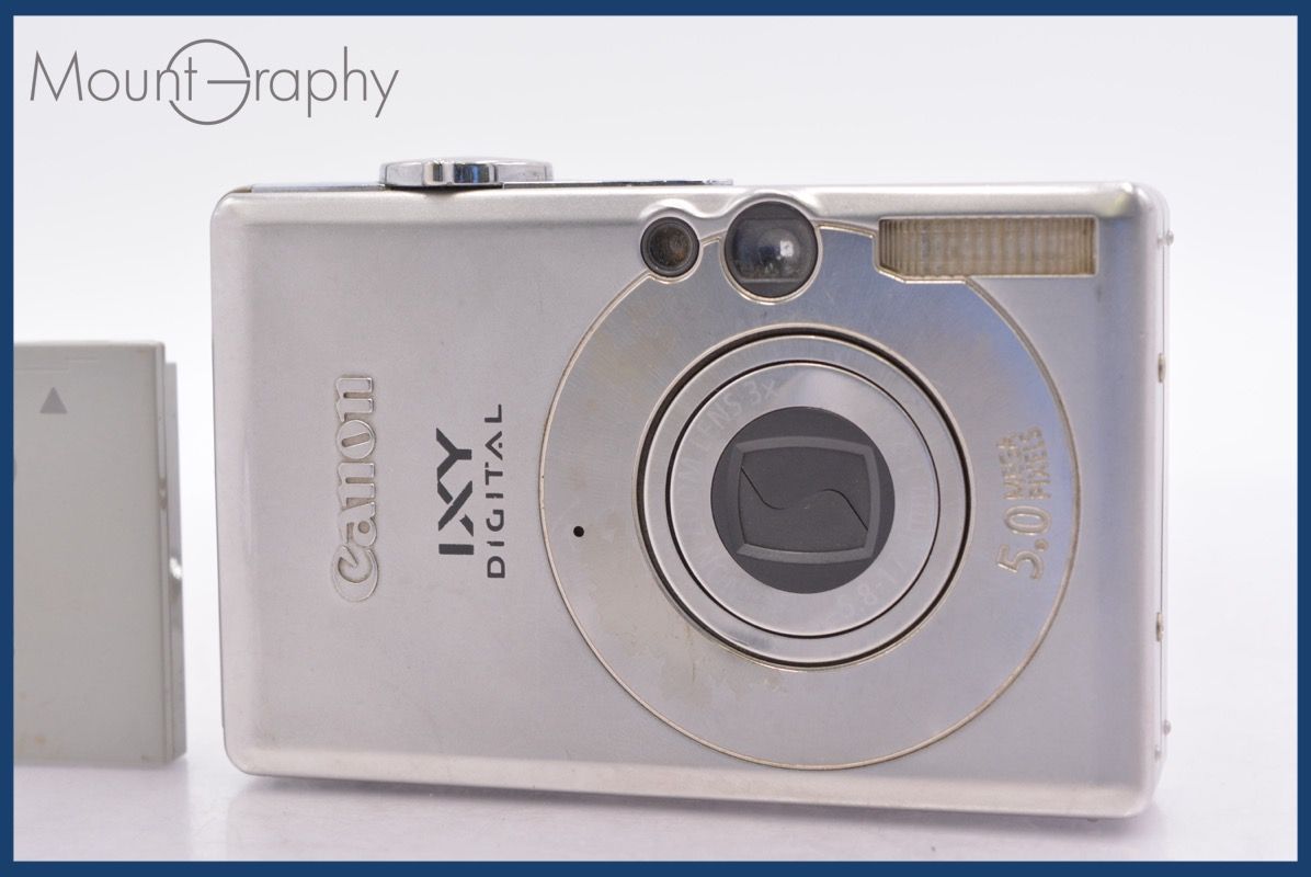 Canon IXY DIGITAL 60 ジャンク品 ☆ジャンク特価☆ キヤノン Canon IXY DIGITAL 60 3x バッテリー付属