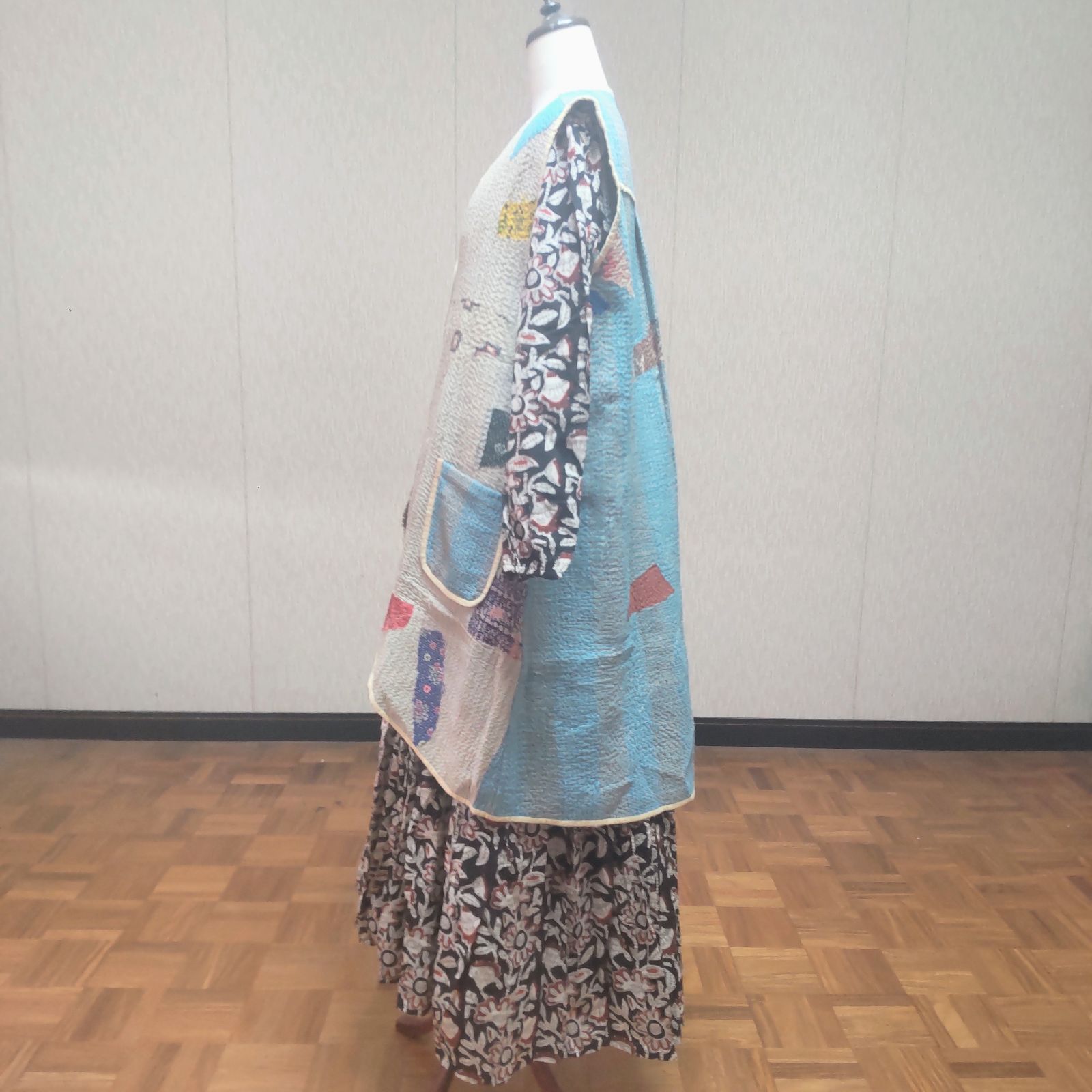 vintage キルト ベスト パッチワーク ヴィンテージ BORO ボロ vintage キルト ベスト パッチワーク ヴィンテージ BORO ボロ