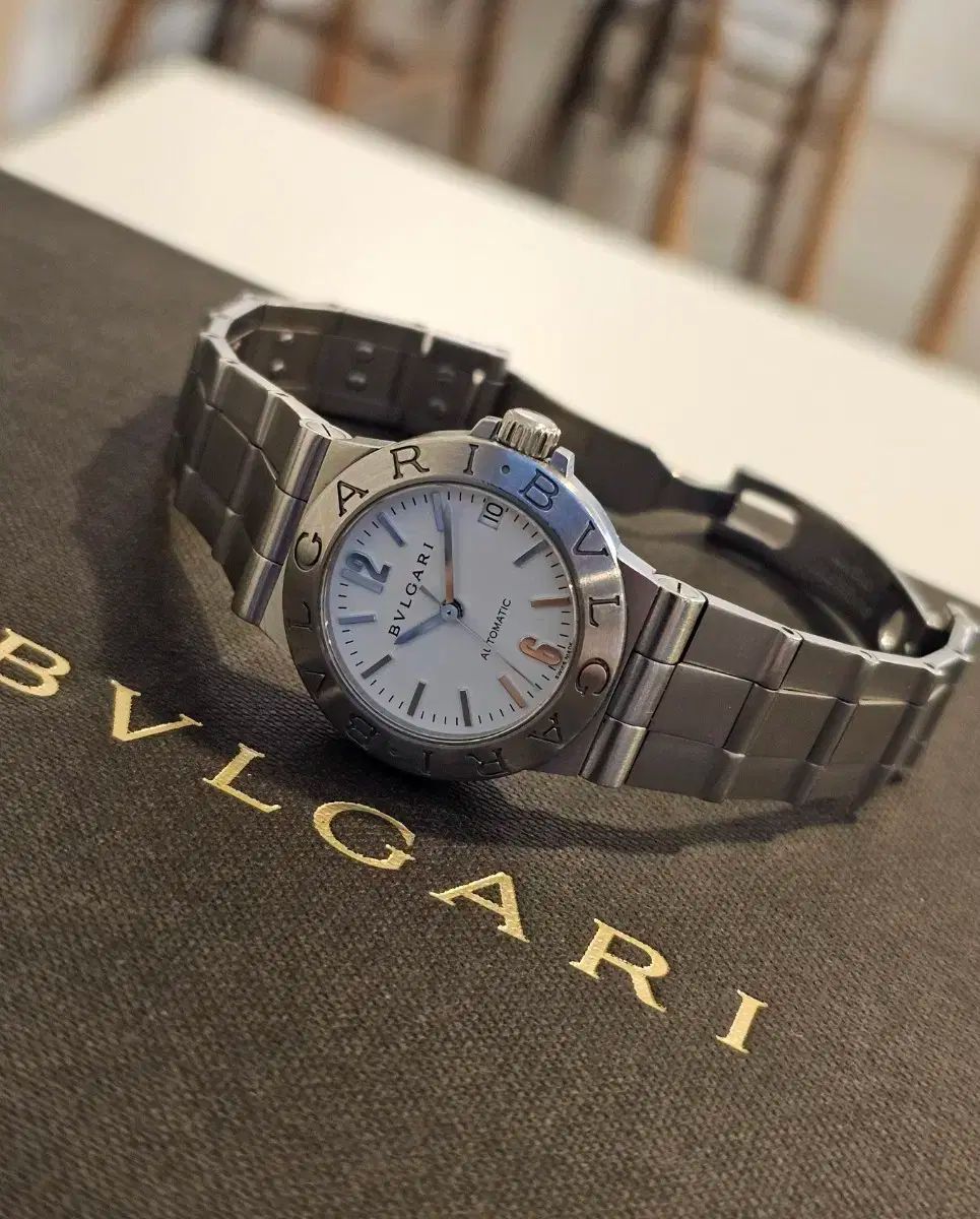  ブルガリ ディアゴノ LCV 29 S レディース オートマチック 自動巻き時計 腕時計(アナログ)