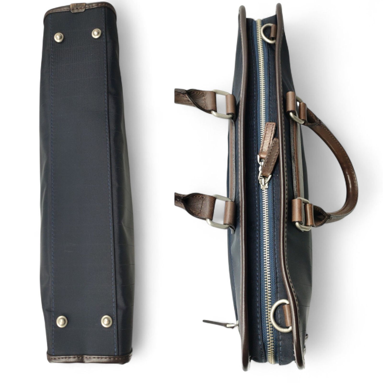 Paul Smith ポールスミス ビジネスバッグ ネイビー ナイロン - メルカリ