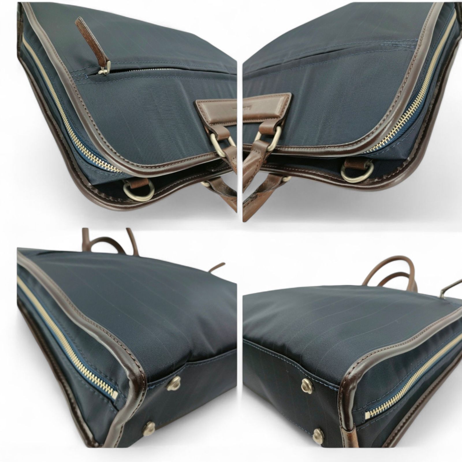 Paul Smith ポールスミス ビジネスバッグ ネイビー ナイロン - メルカリ