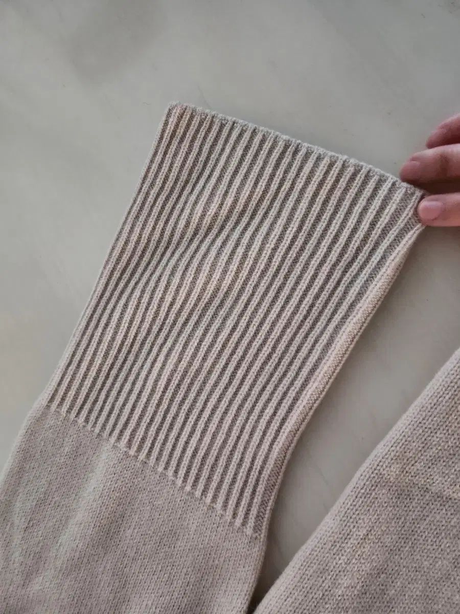  プランタン 新モデル カシミア ONE PIECE 長袖 七分袖 ひざ丈ワンピース