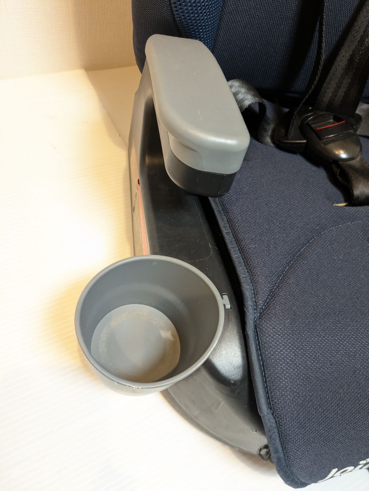 ネイビー カップホルダー付き