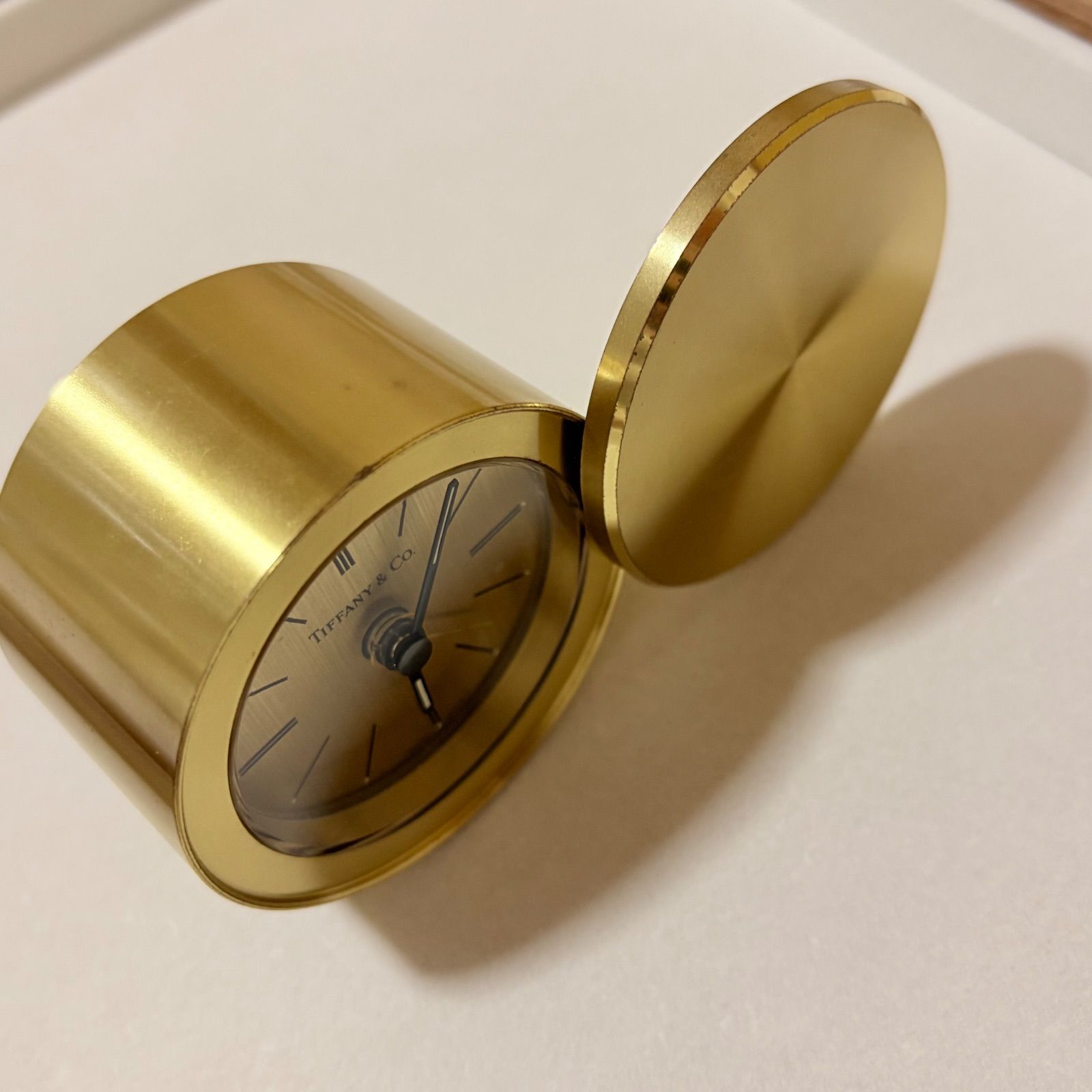 ティファニー置き時計 稼動】ティファニー 置き時計 目覚まし時計