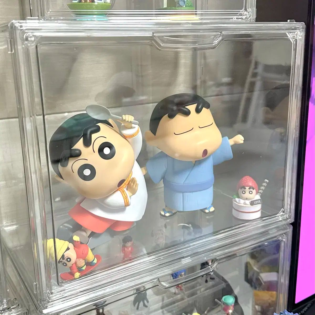 クレヨンしんちゃんソフビコレクション 2点セット クレヨンしんちゃんソフビコレクション 2点セット 未開封2体セット