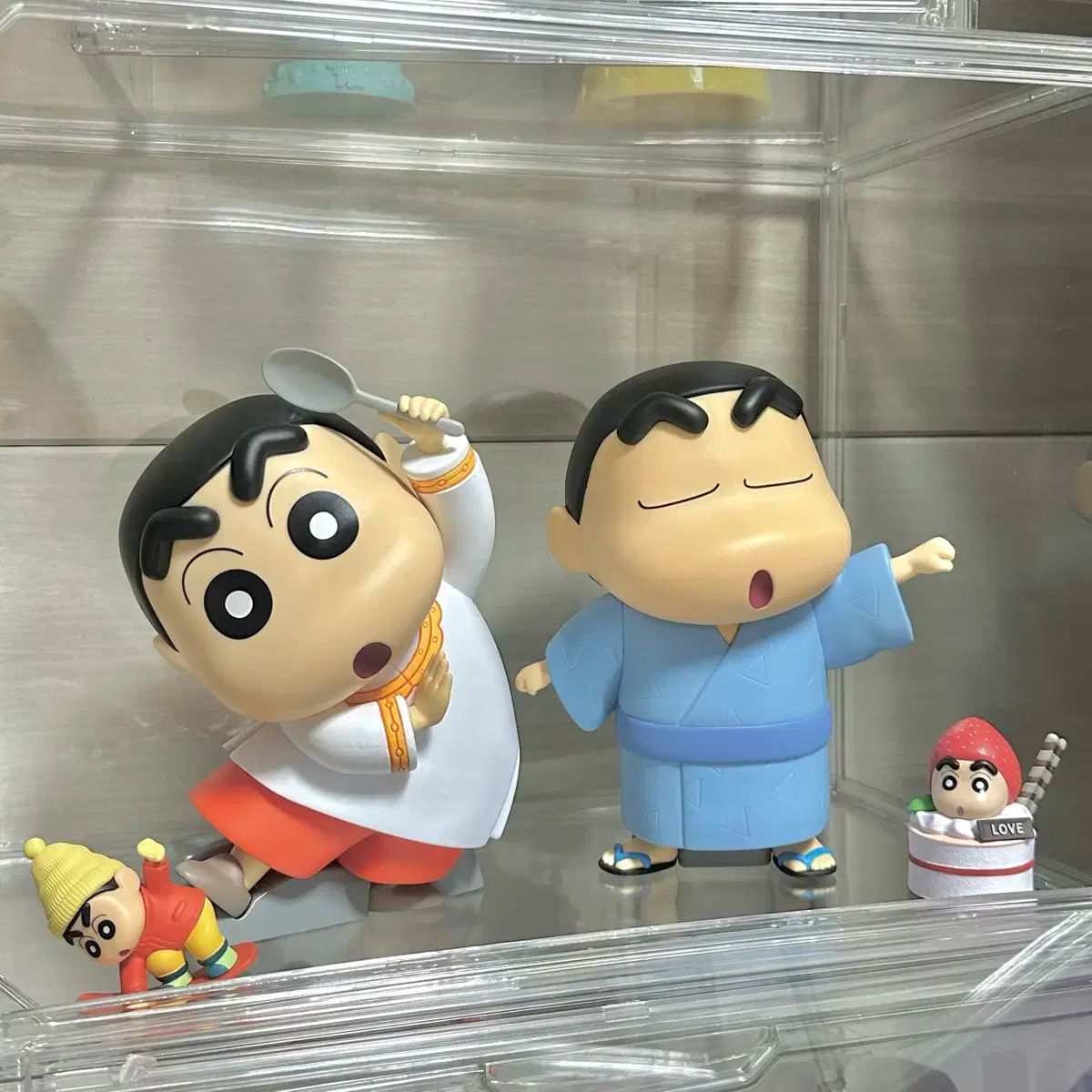 クレヨンしんちゃんソフビコレクション 2点セット ジーマ クレヨン