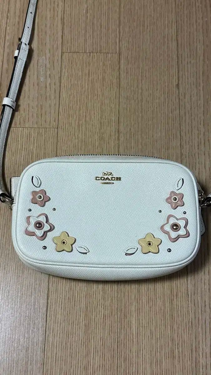 コーチ F29370 フローラル スター アップリケ クロスボディーバッグ ハンドバッグ